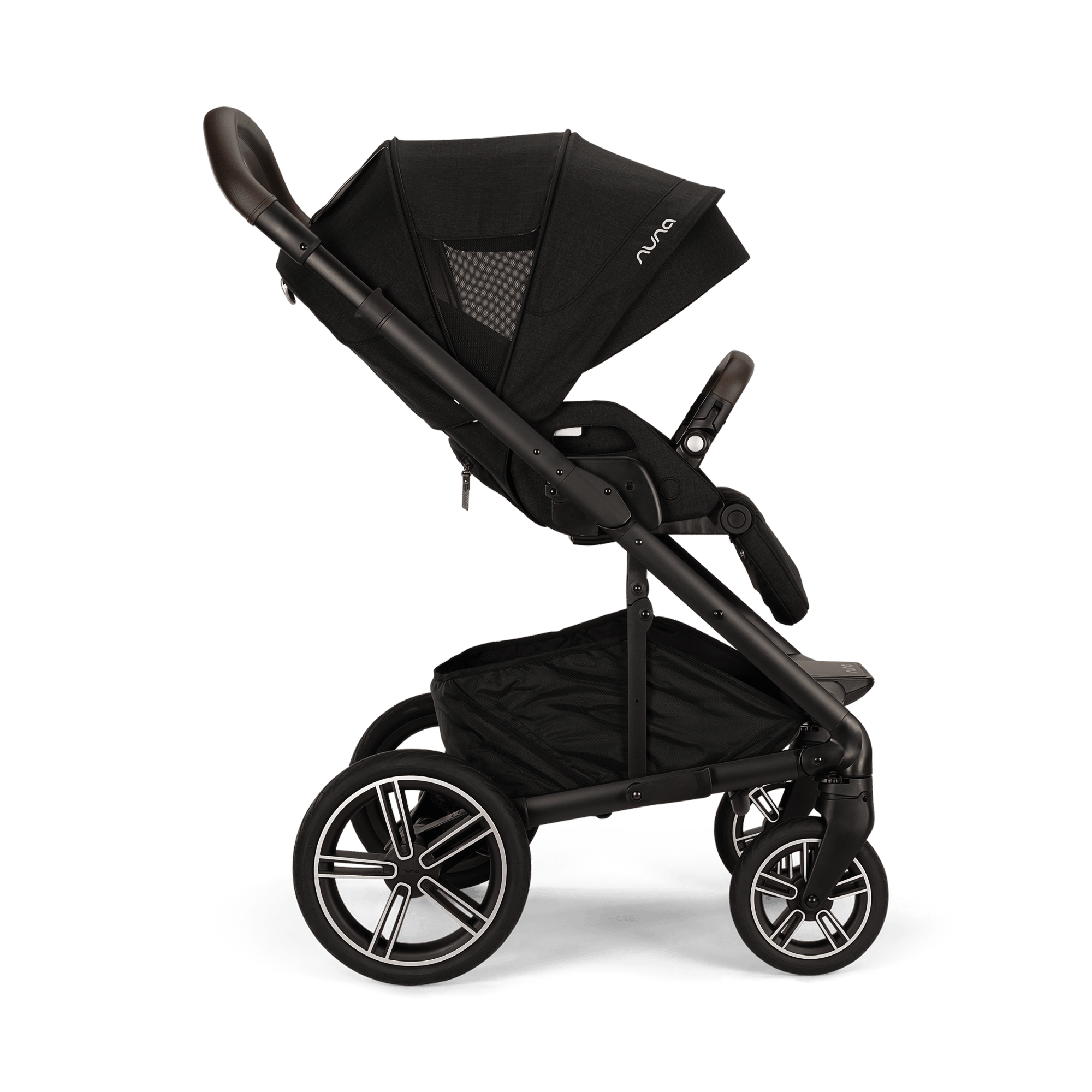 Kombi-Kinderwagen, nuna, Schwarz – Produktansicht