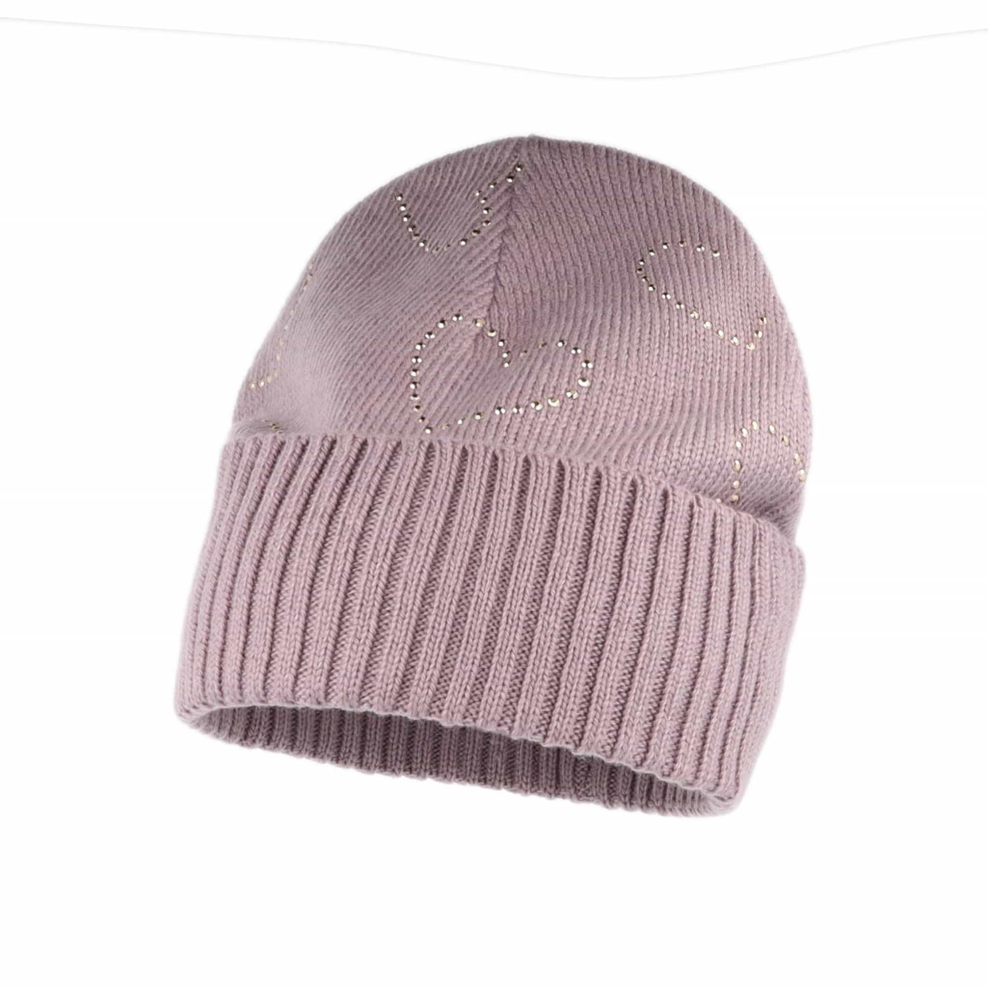 Beanie Mützen, MaxiMo, Pink – Besonderheit: mit kleinem Wollanteil
