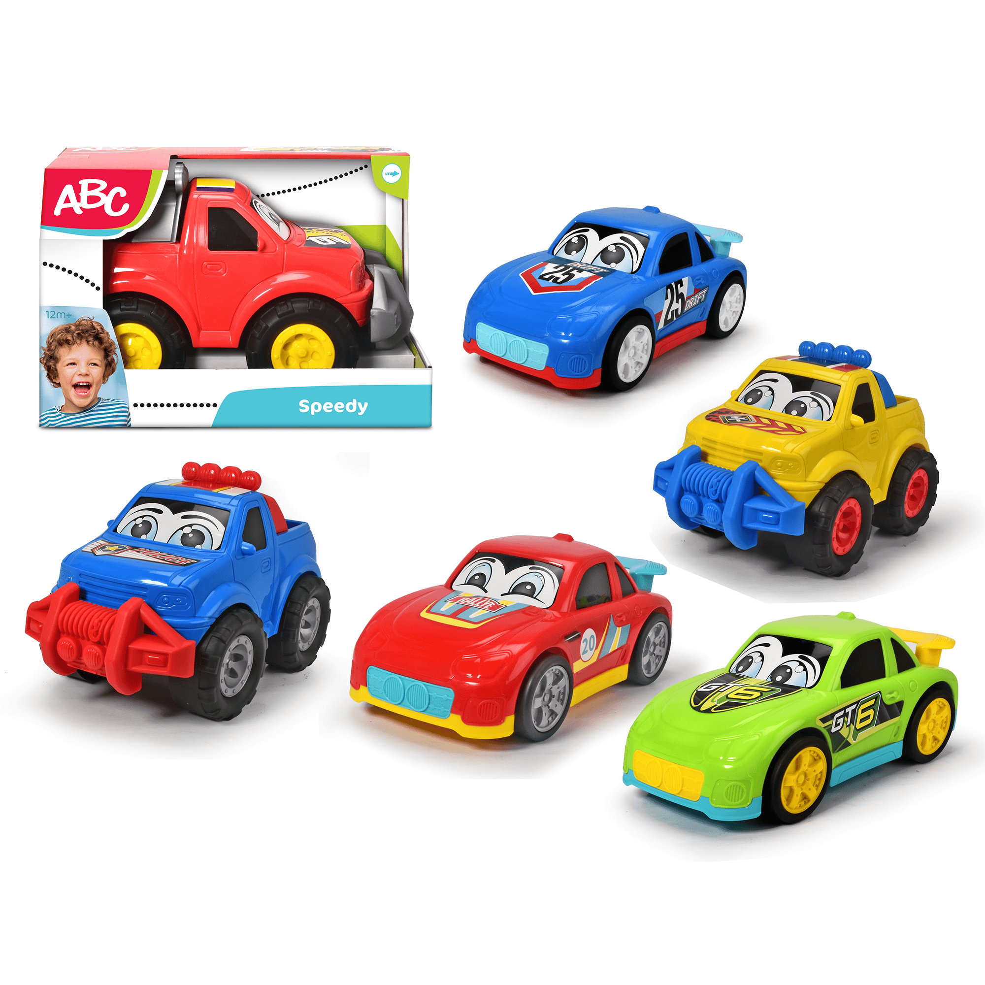 Spielzeugautos, DICKIE TOYS, Mehrfarbig – Produktansicht