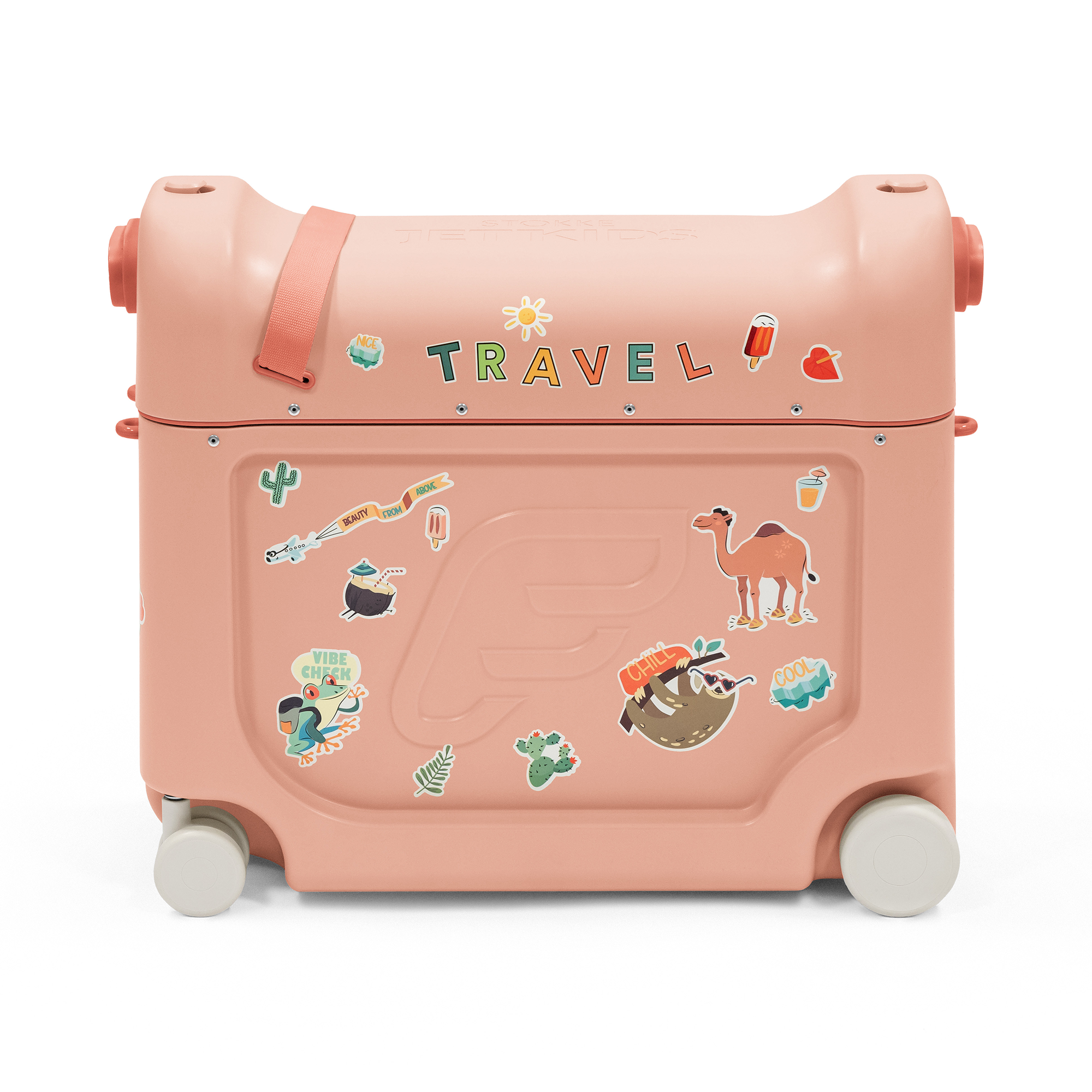 Kinderkoffer, STOKKE, Orange – Produktansicht