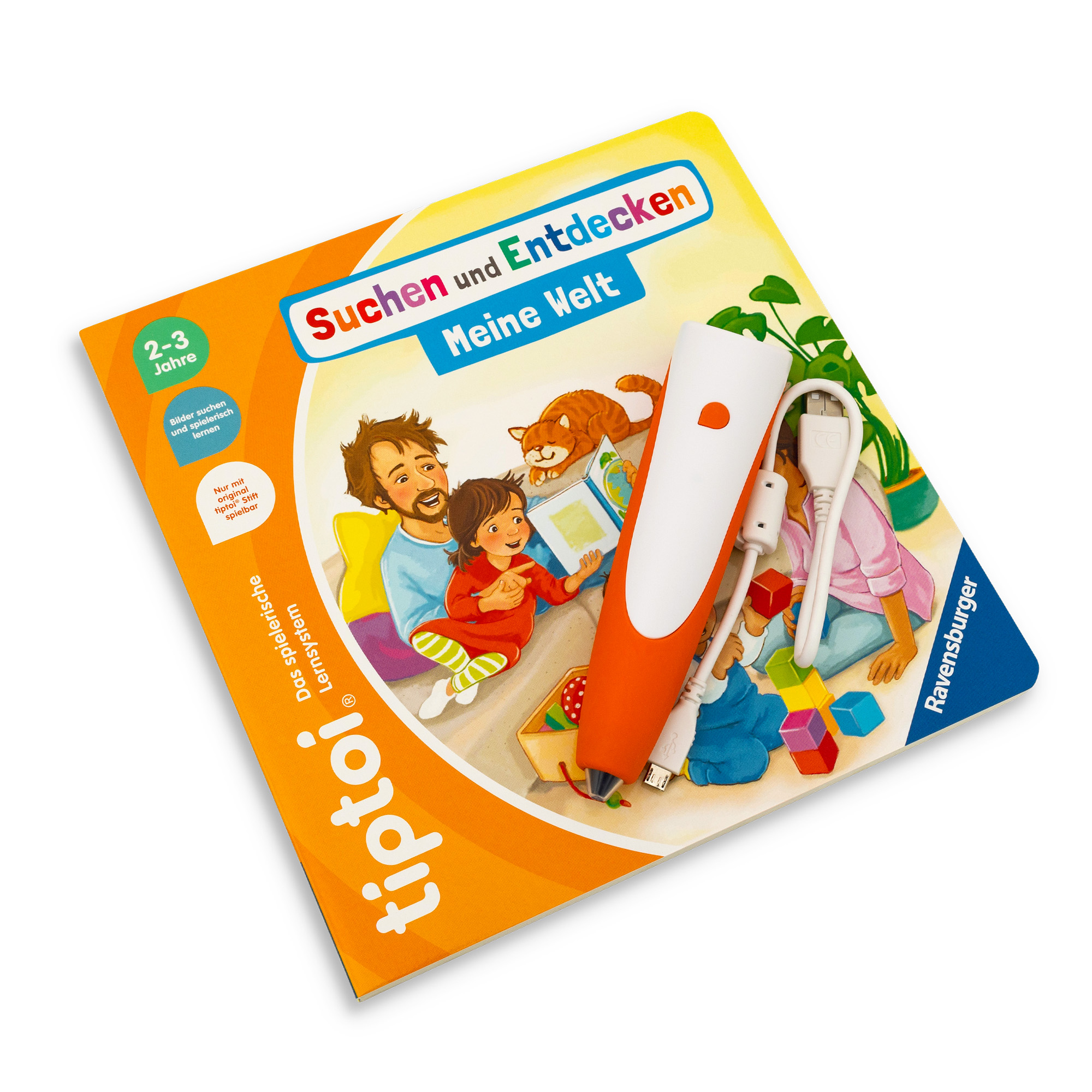 Kinderbücher, Tiptoi, Orange – Produktansicht