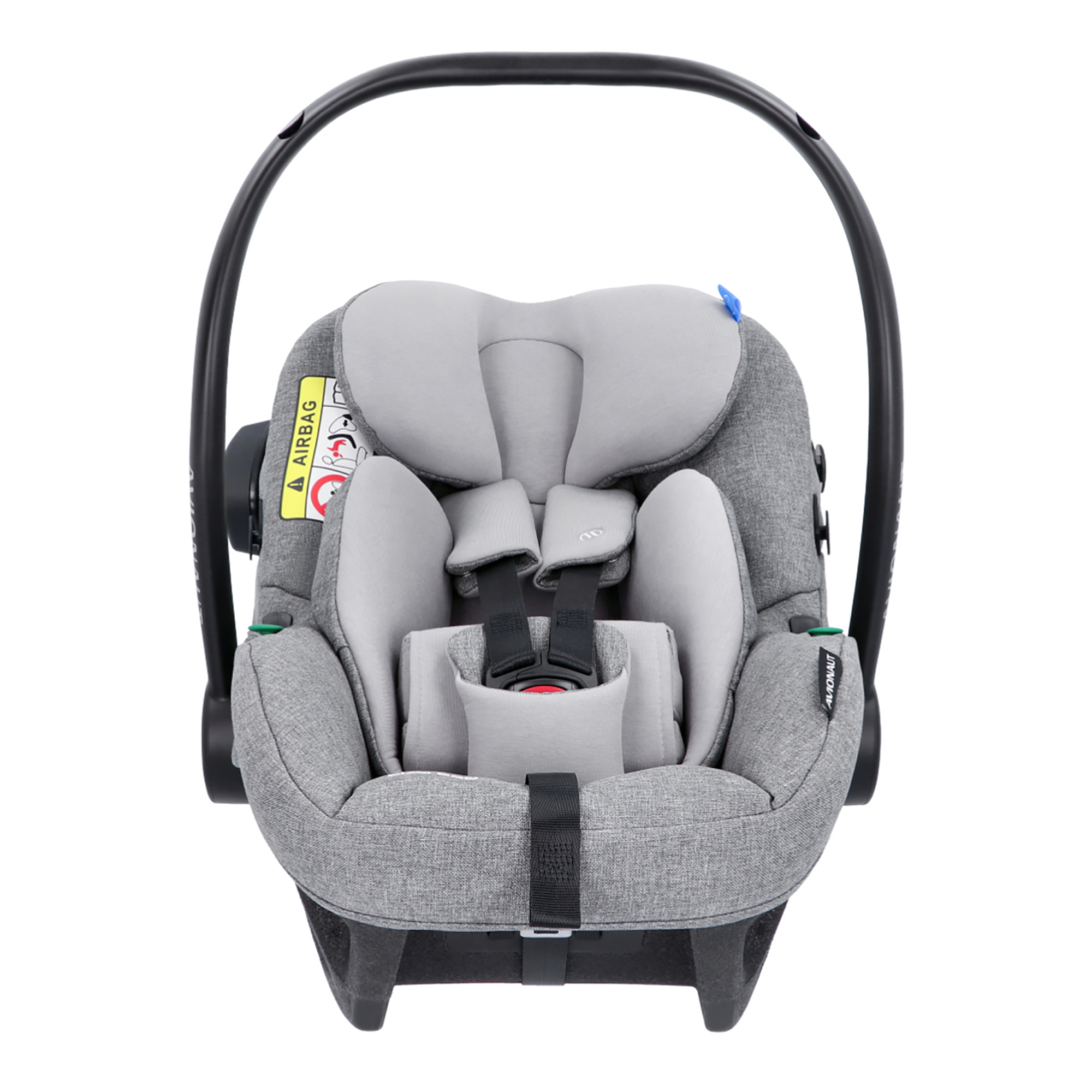 Babyschalen 0-13 kg, Gruppe 0+, AVIONAUT, Grau – Produktansicht