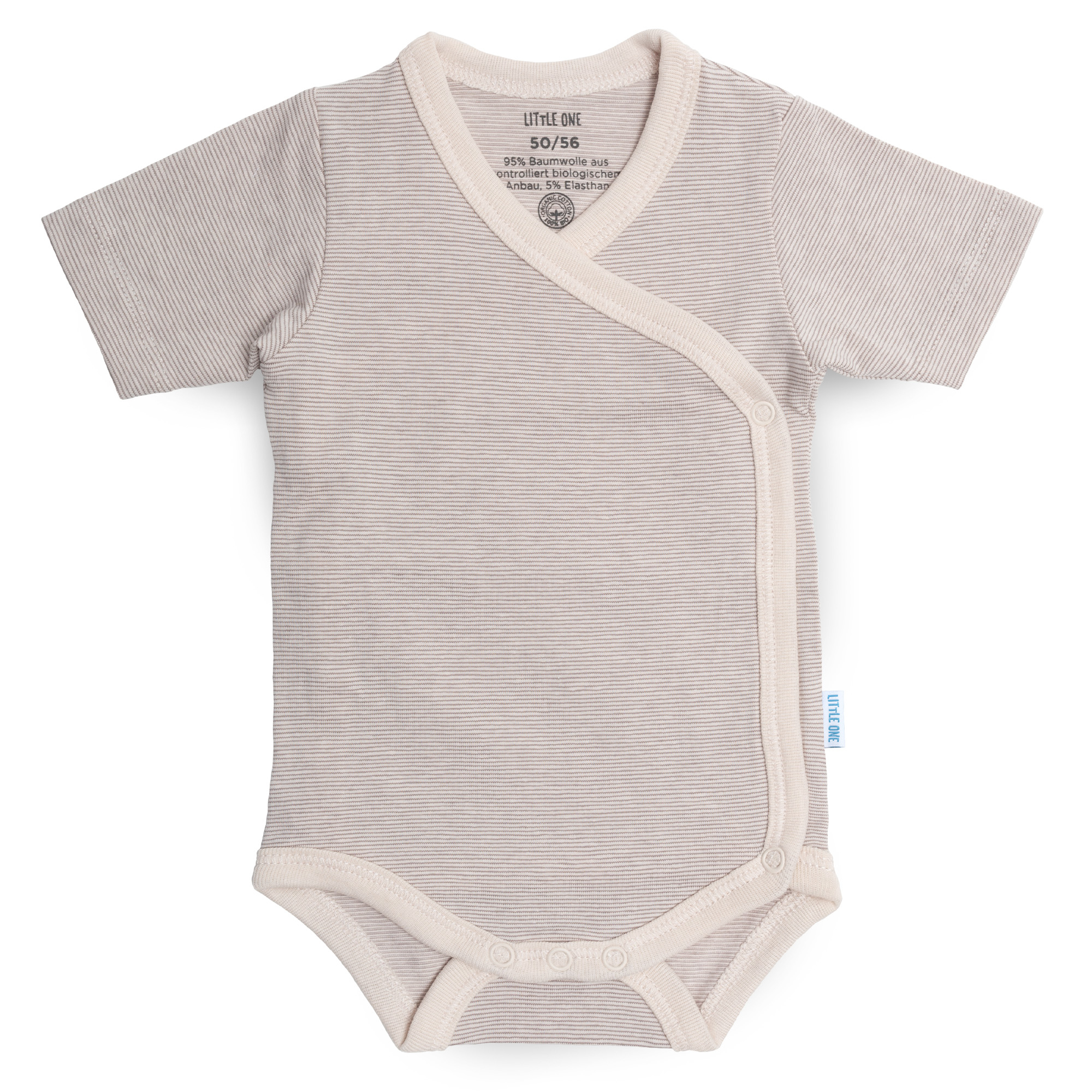 Wickelbodys, LITTLE ONE, Beige – Besonderheit: hochwertiger Bio-Baumwollmix