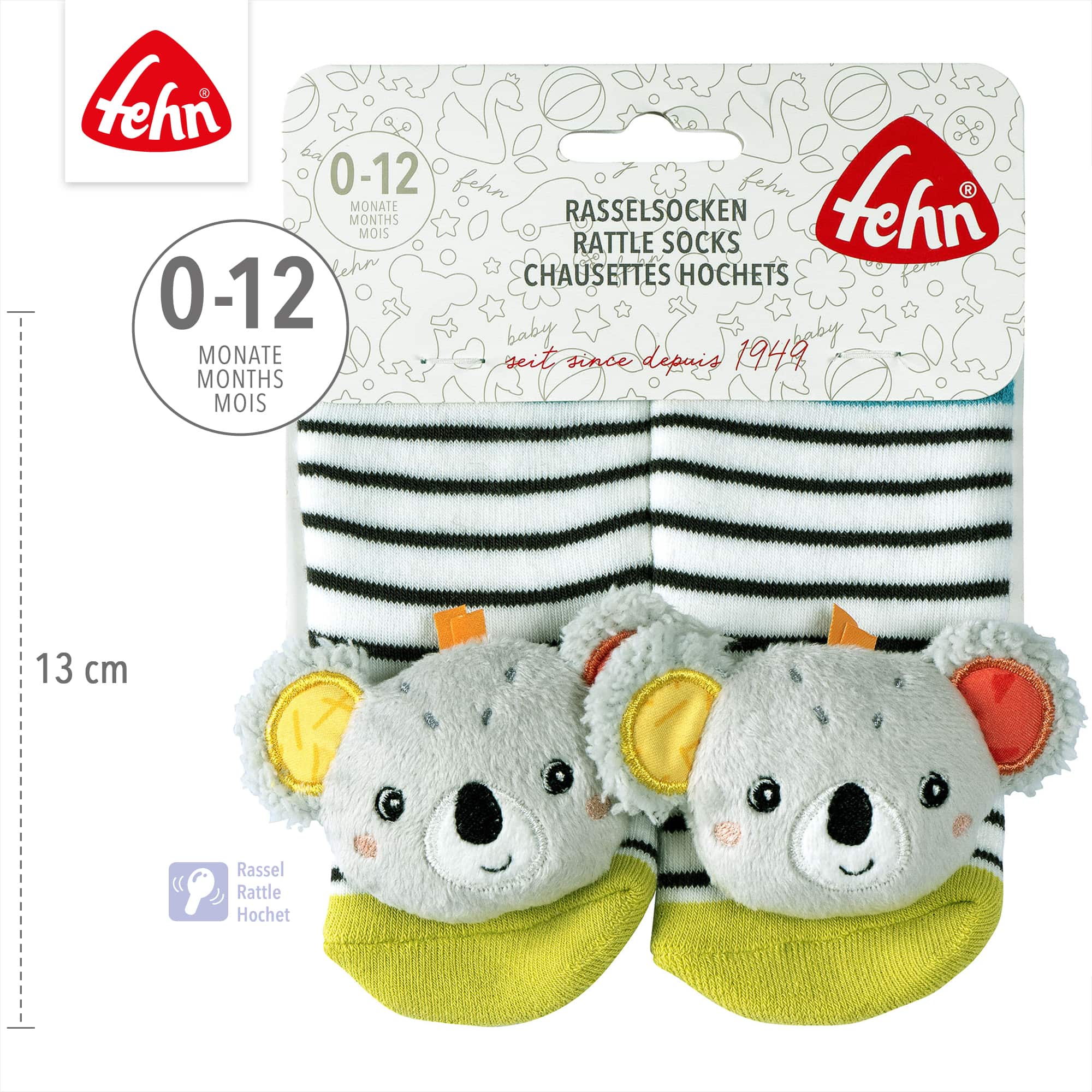 Socken & Strumpfhosen, fehn, Mehrfarbig – Produktansicht
