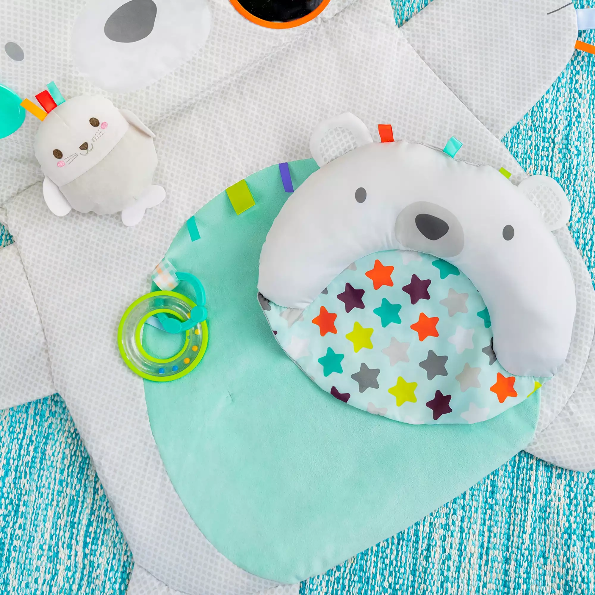 Wassermatten, BrightStarts, Grau – Produktansicht