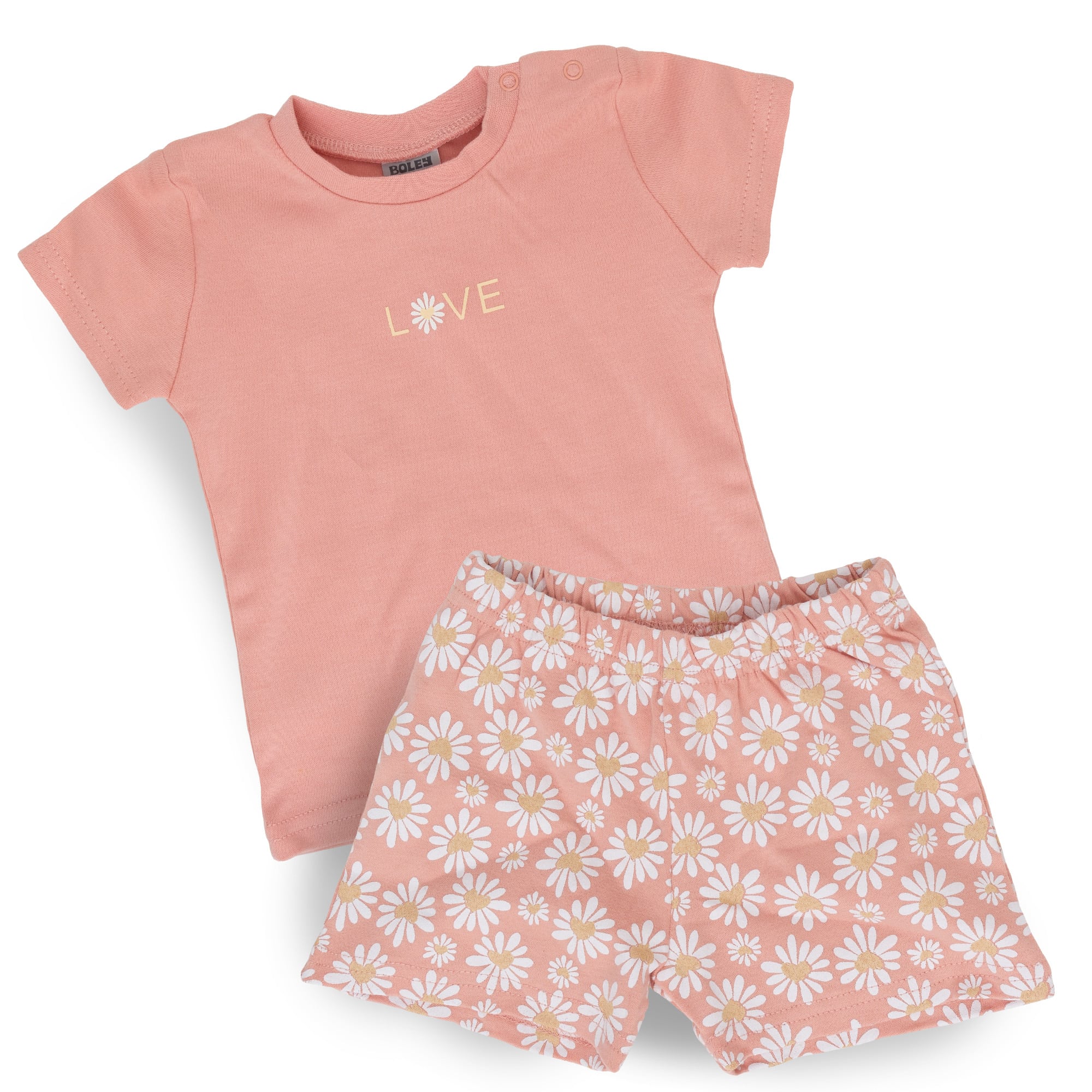 Kurzarmshirts, Boley, Pink – Besonderheit: aus 100% Baumwolle