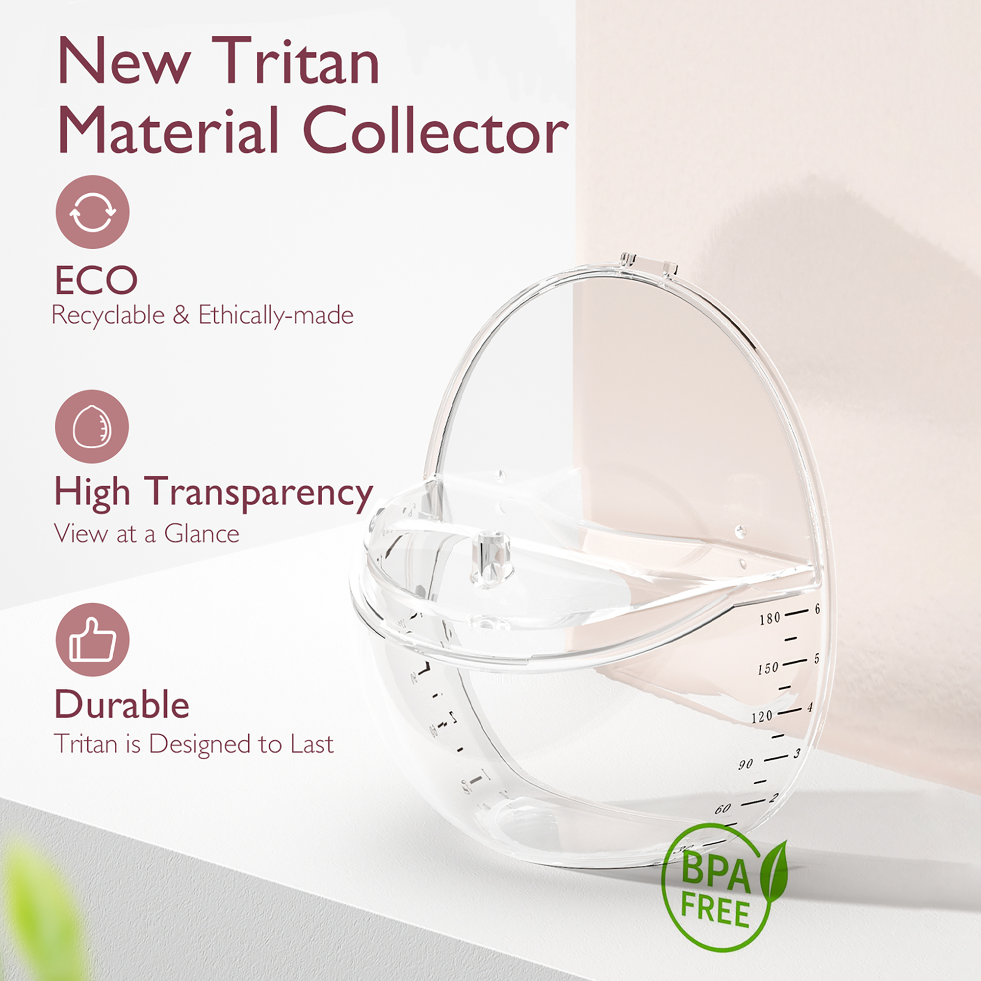 Hands Free Milchpumpen, momcozy, Pink – Produktansicht