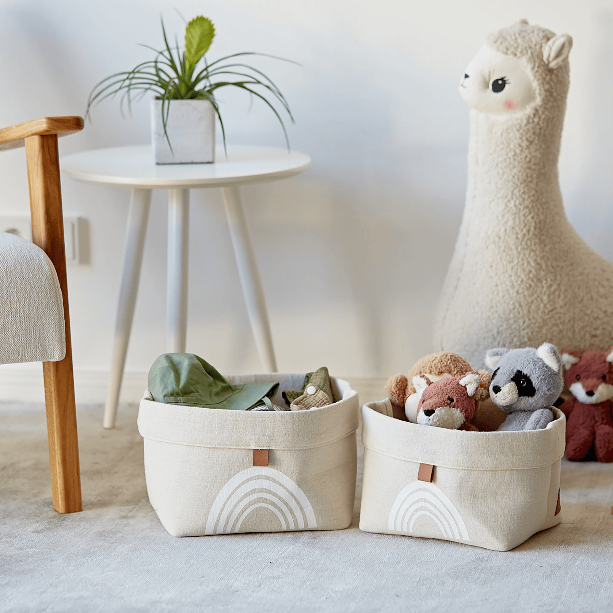 Aufbewahrungskörbe, Store.it!, Beige – Produktansicht