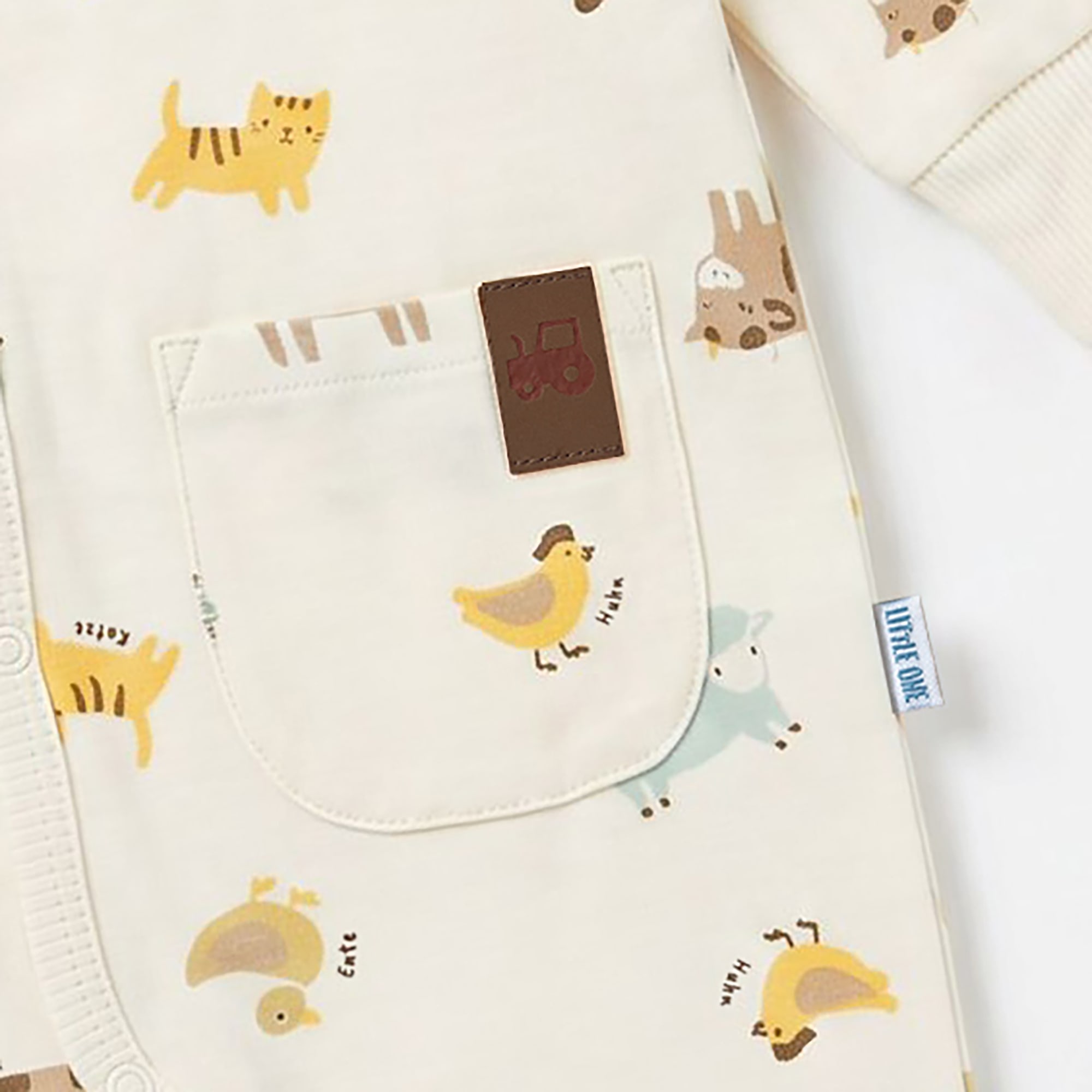 Schlafanzüge, LITTLE ONE, Weiß – Produktansicht