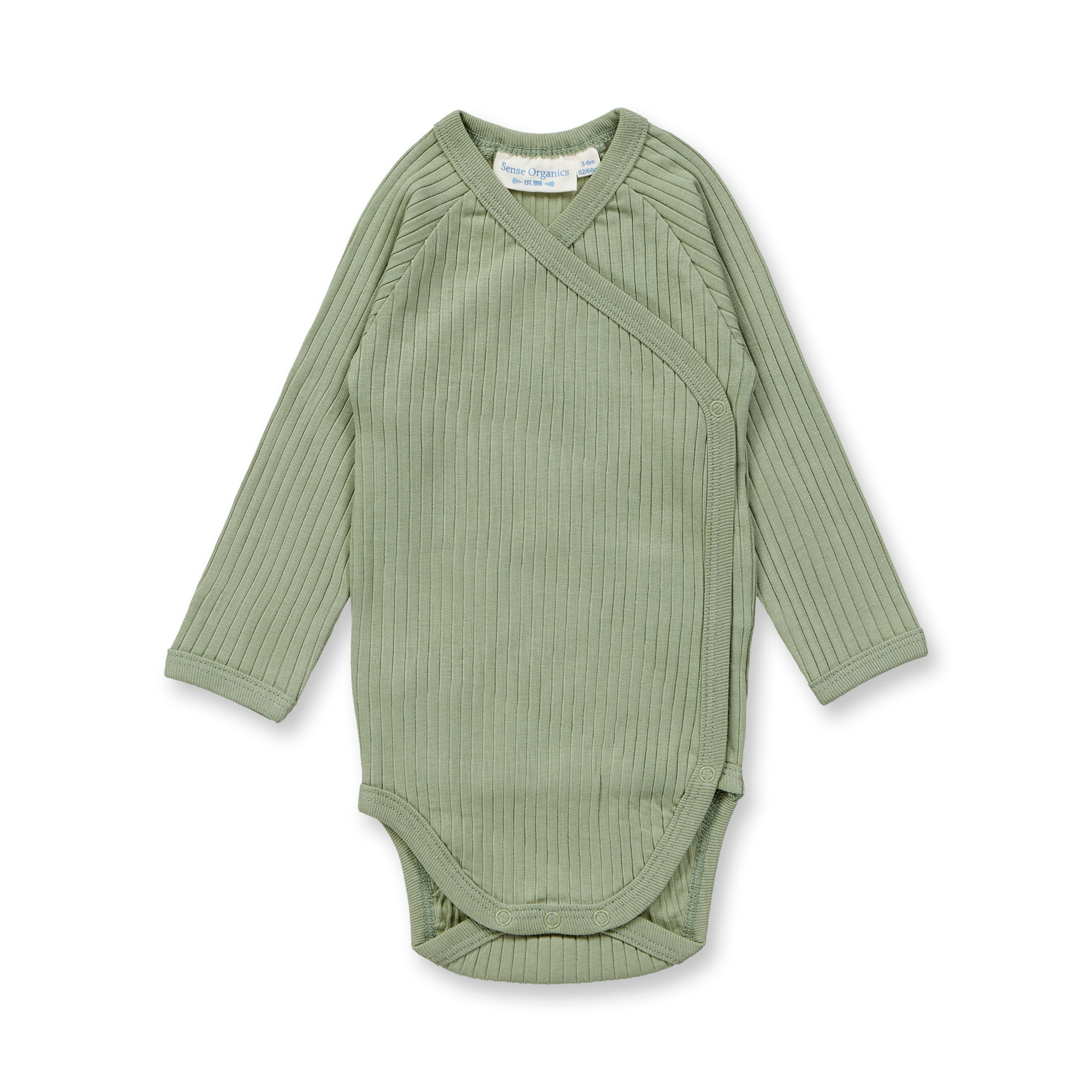 Wickelbodys, Sense Organics, Grün – Produktansicht