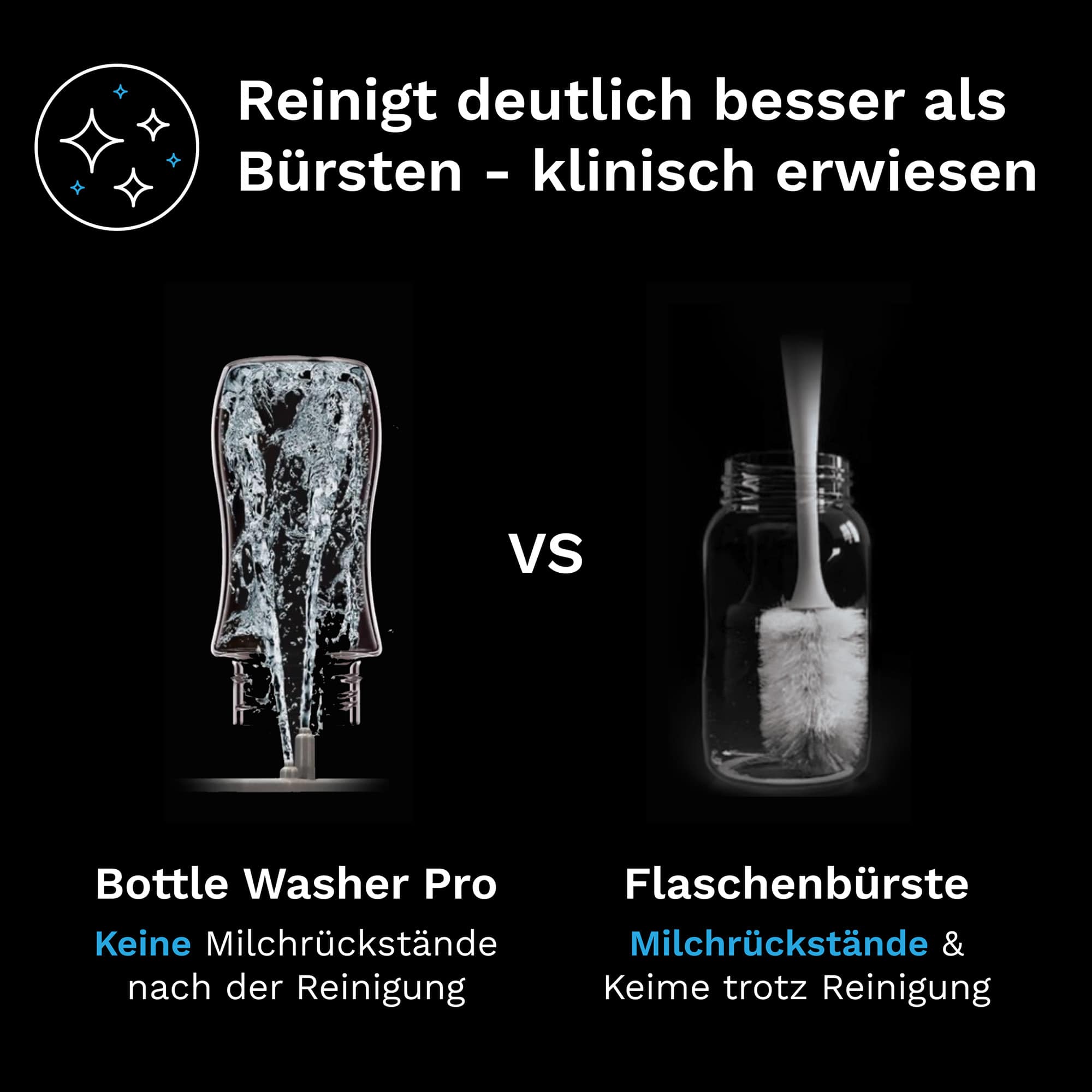 Vaporisatoren, babybrezza, Schwarz – Produktansicht
