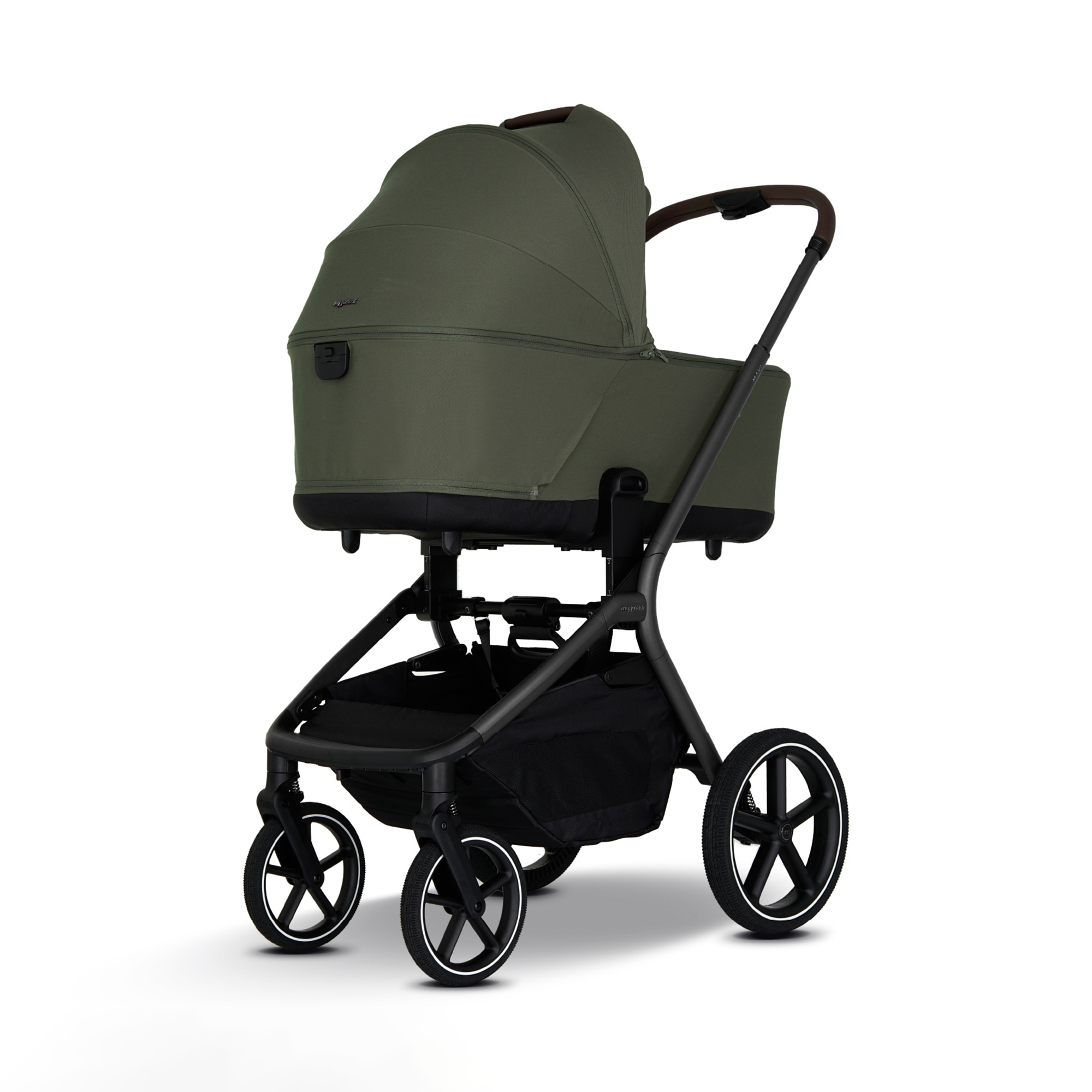 Kombi-Kinderwagen, My junior, Grün – Produktansicht