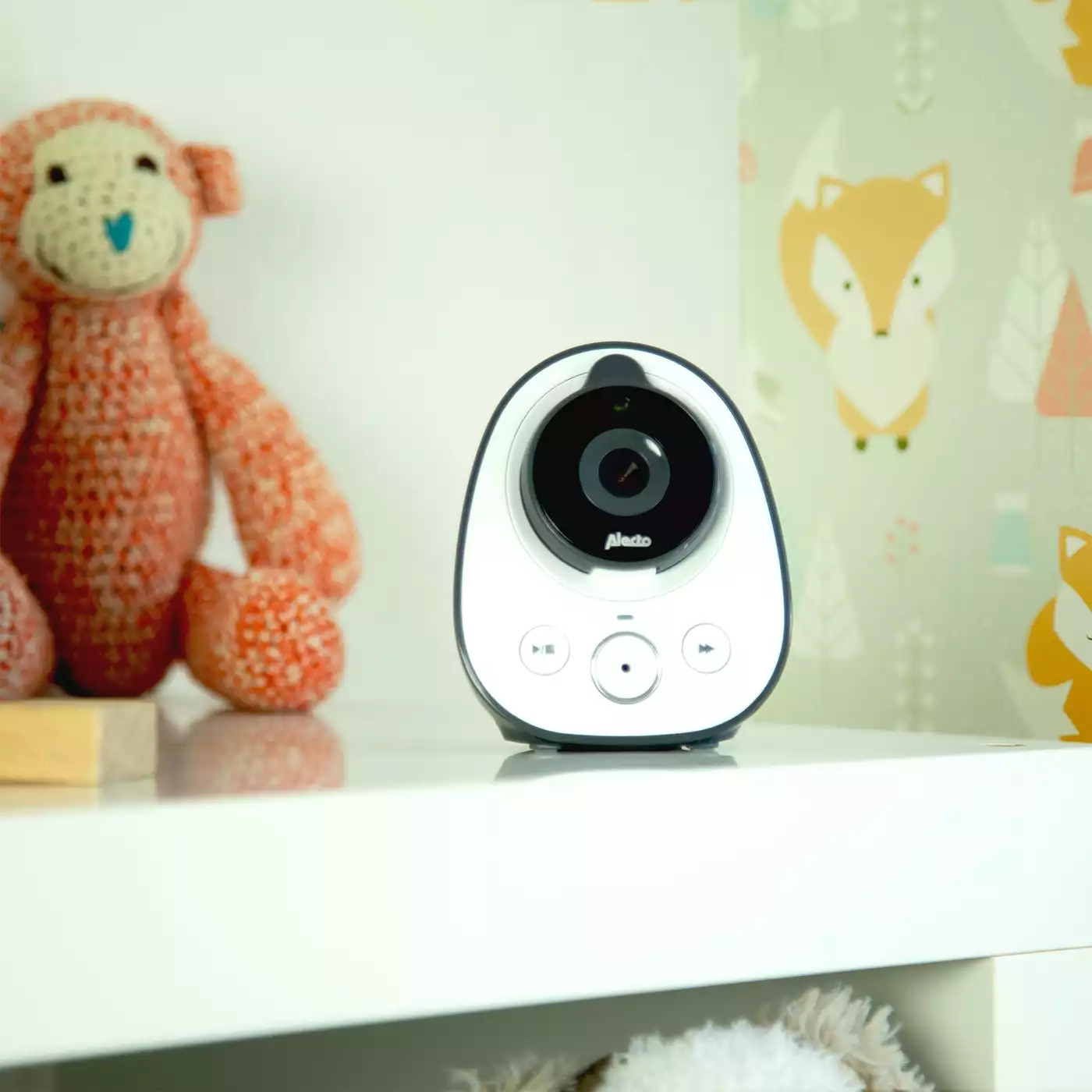 Video Babyphone, Alecto baby, Grau – Produktansicht