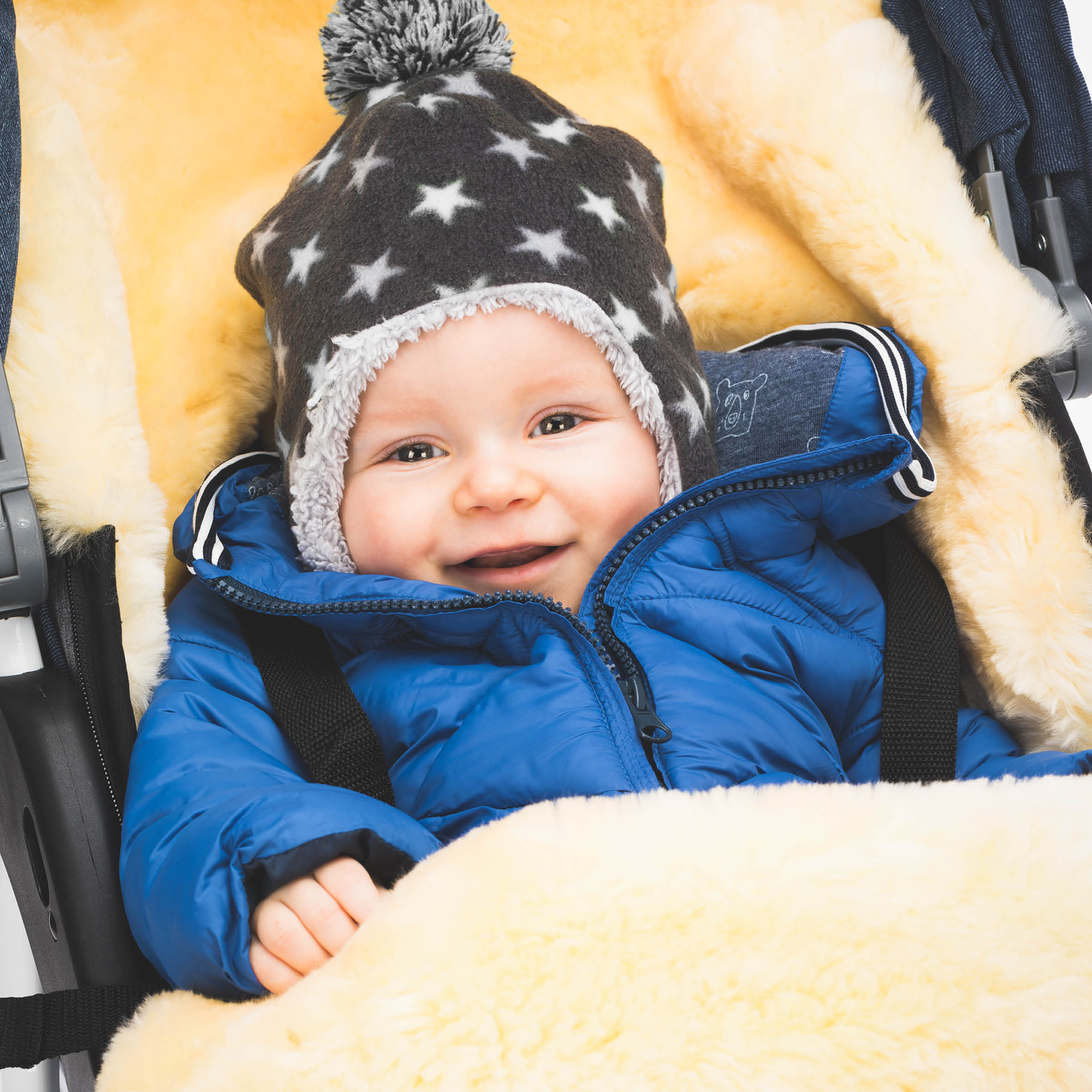 Fußsäcke & Decken, fillikid, Schwarz – Produktansicht