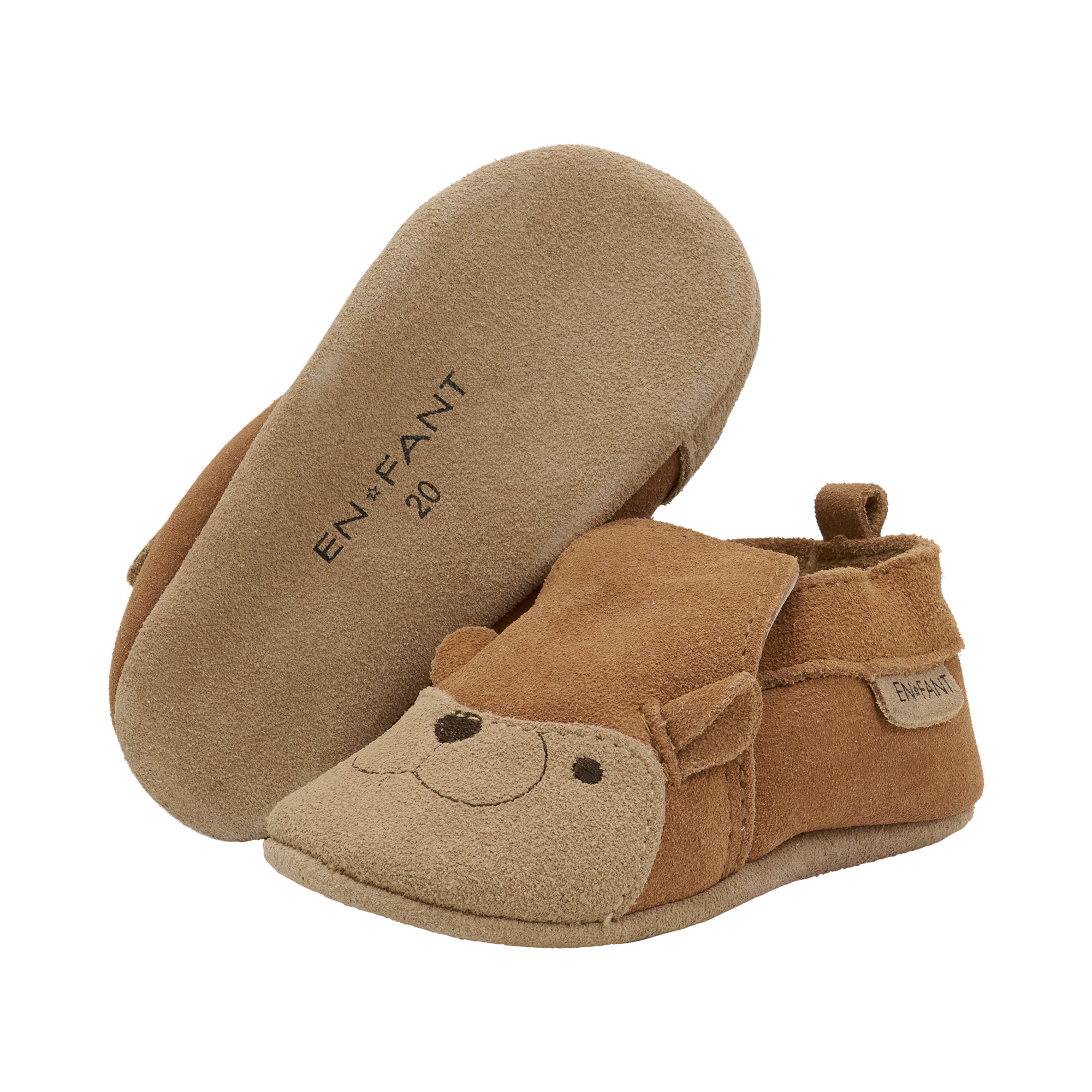 Hausschuhe, EN FANT, Braun – Produktansicht
