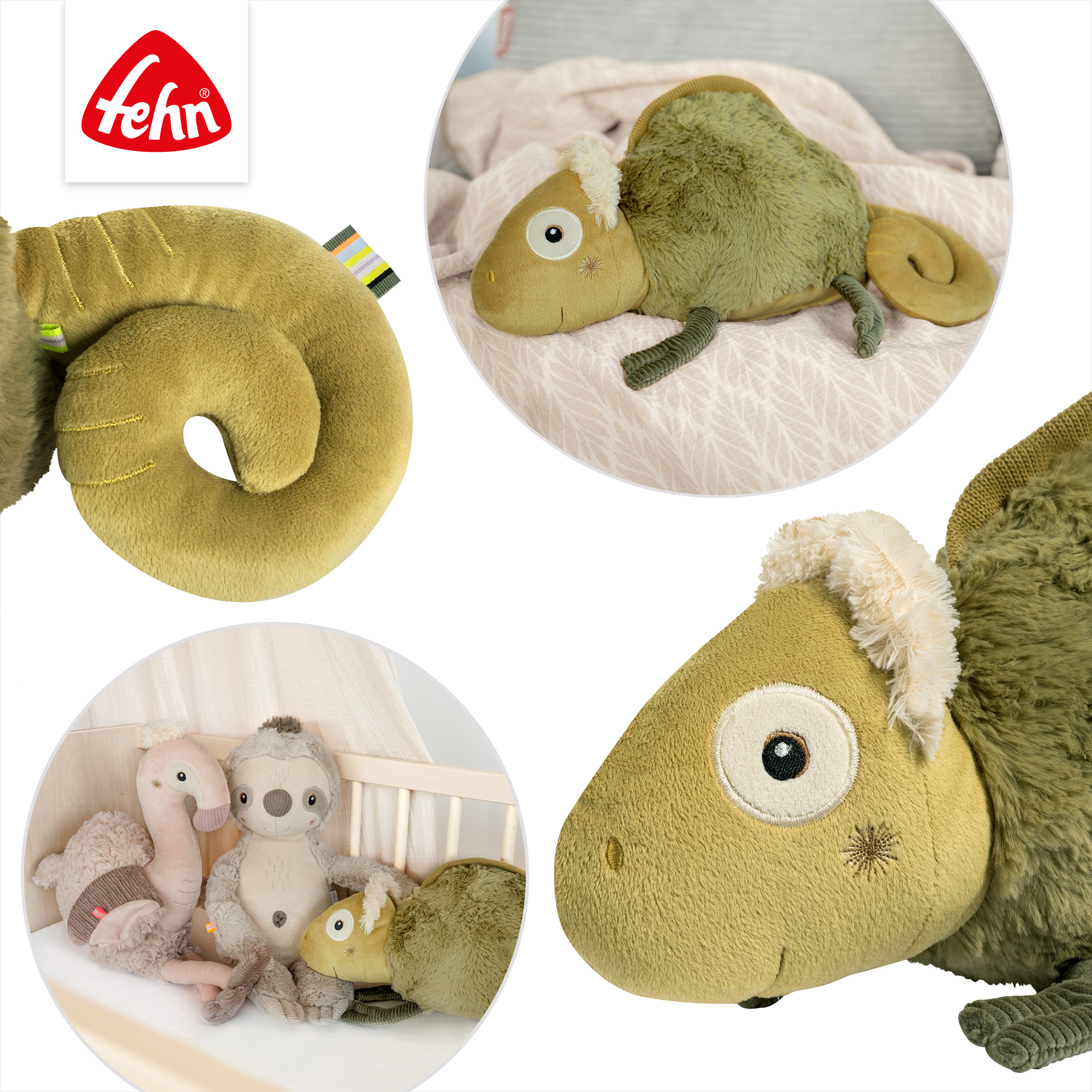 Kuscheltiere, fehn, Grün – Produktansicht