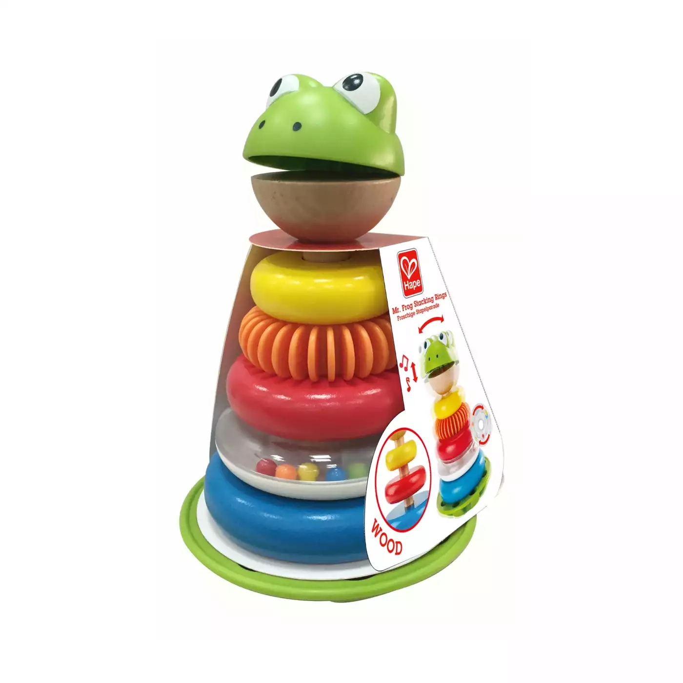 Holzspielzeug, Hape, Mehrfarbig – Produktansicht