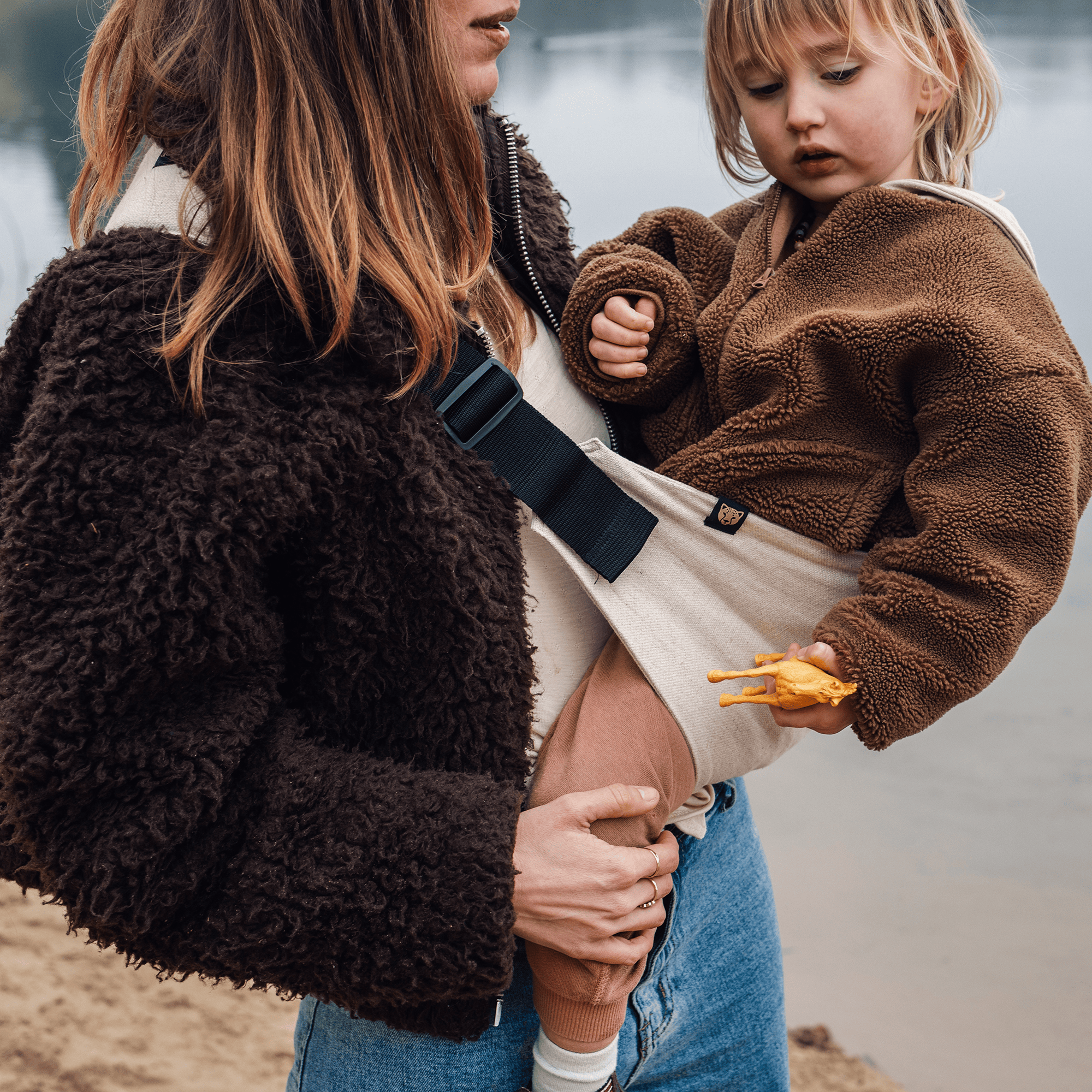 Babytragen, WILDRIDE, Beige – Produktansicht