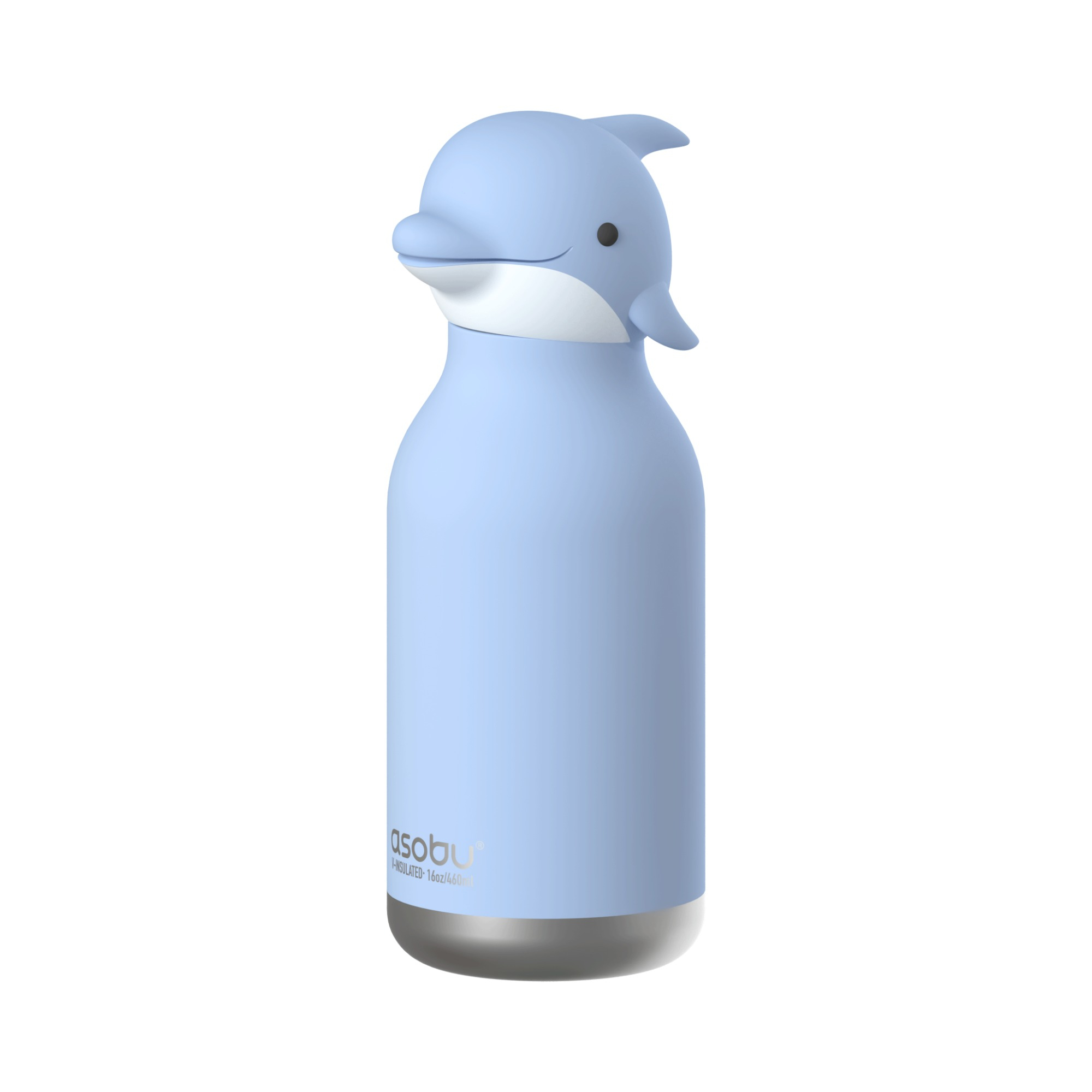 Thermoflaschen, ASOBU, Blau – Besonderheit: BPA-frei, auslaufsicher & kinderleicht zu bedienen