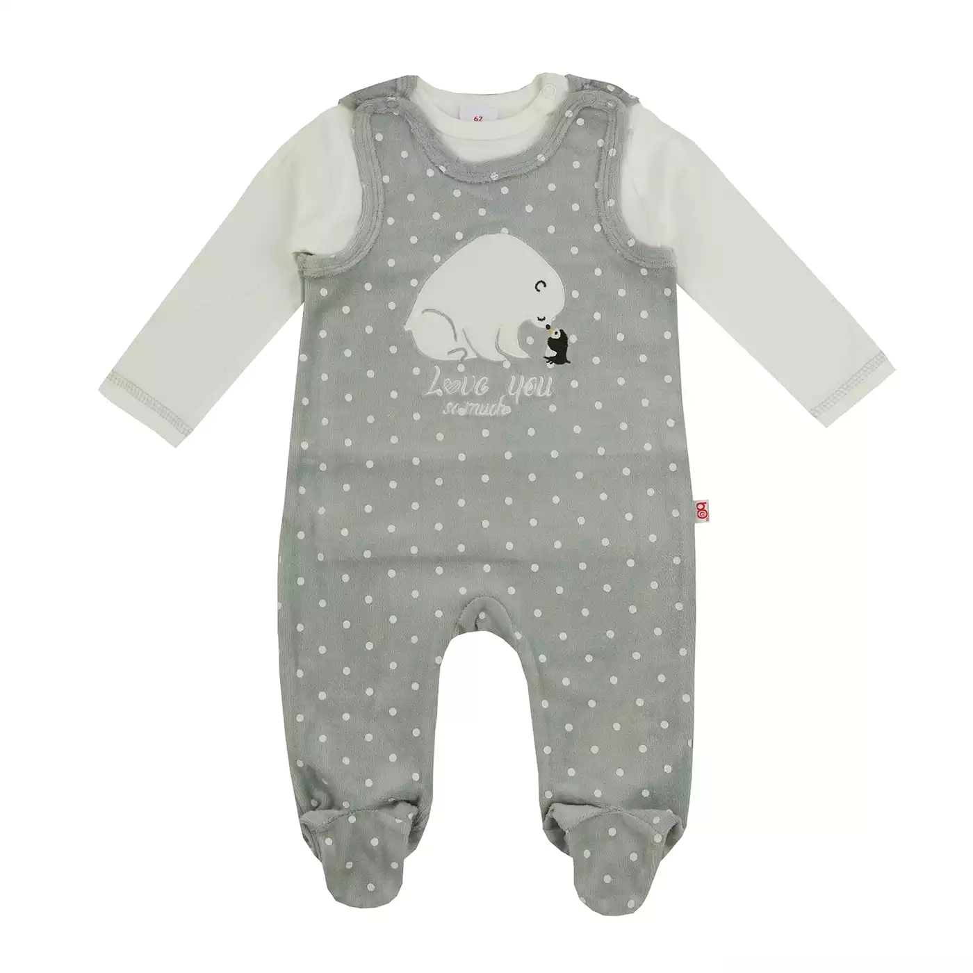 Strampler, LITTLE ONE, Grün – Produktansicht