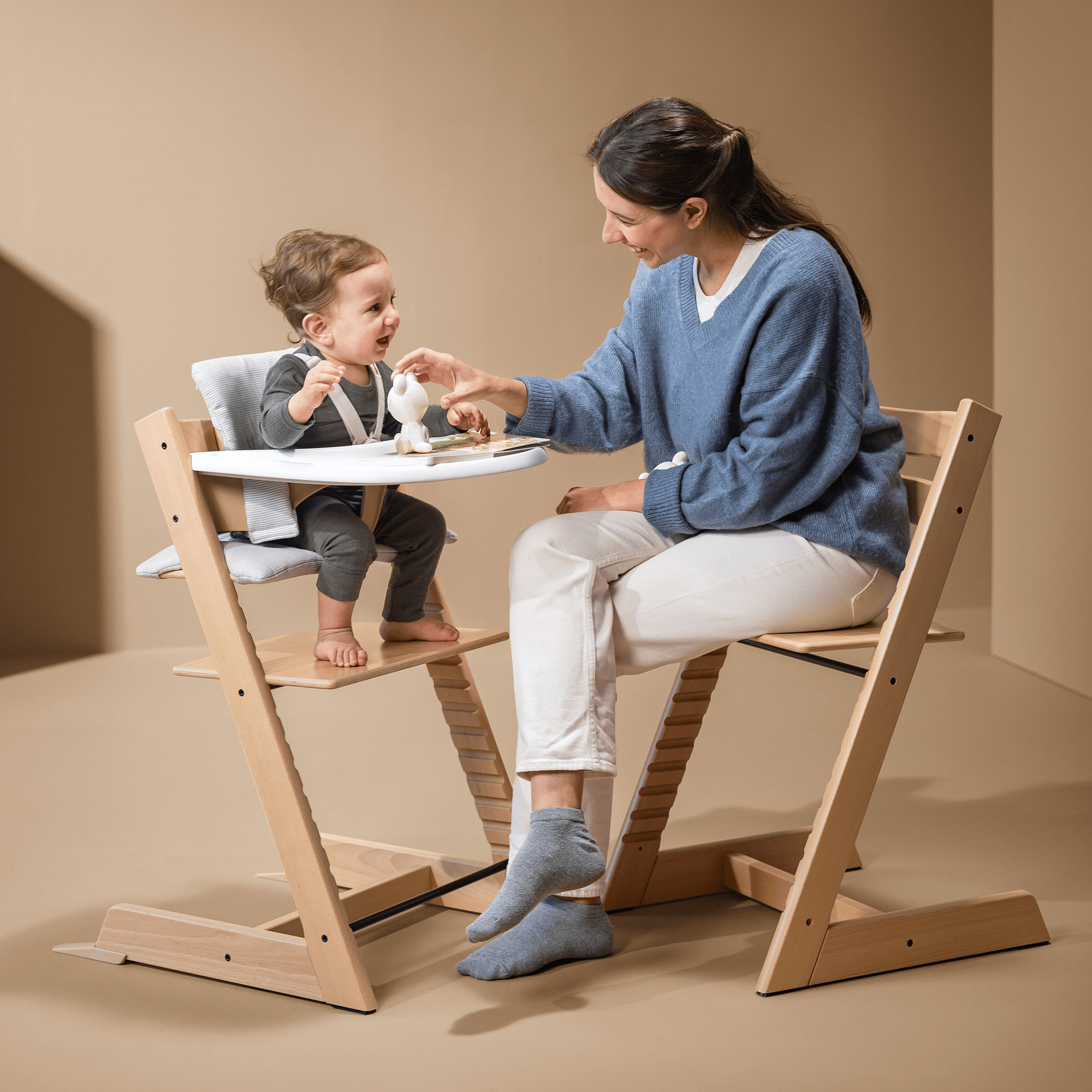Hochstuhl Zubehör, STOKKE, Beige – Produktansicht