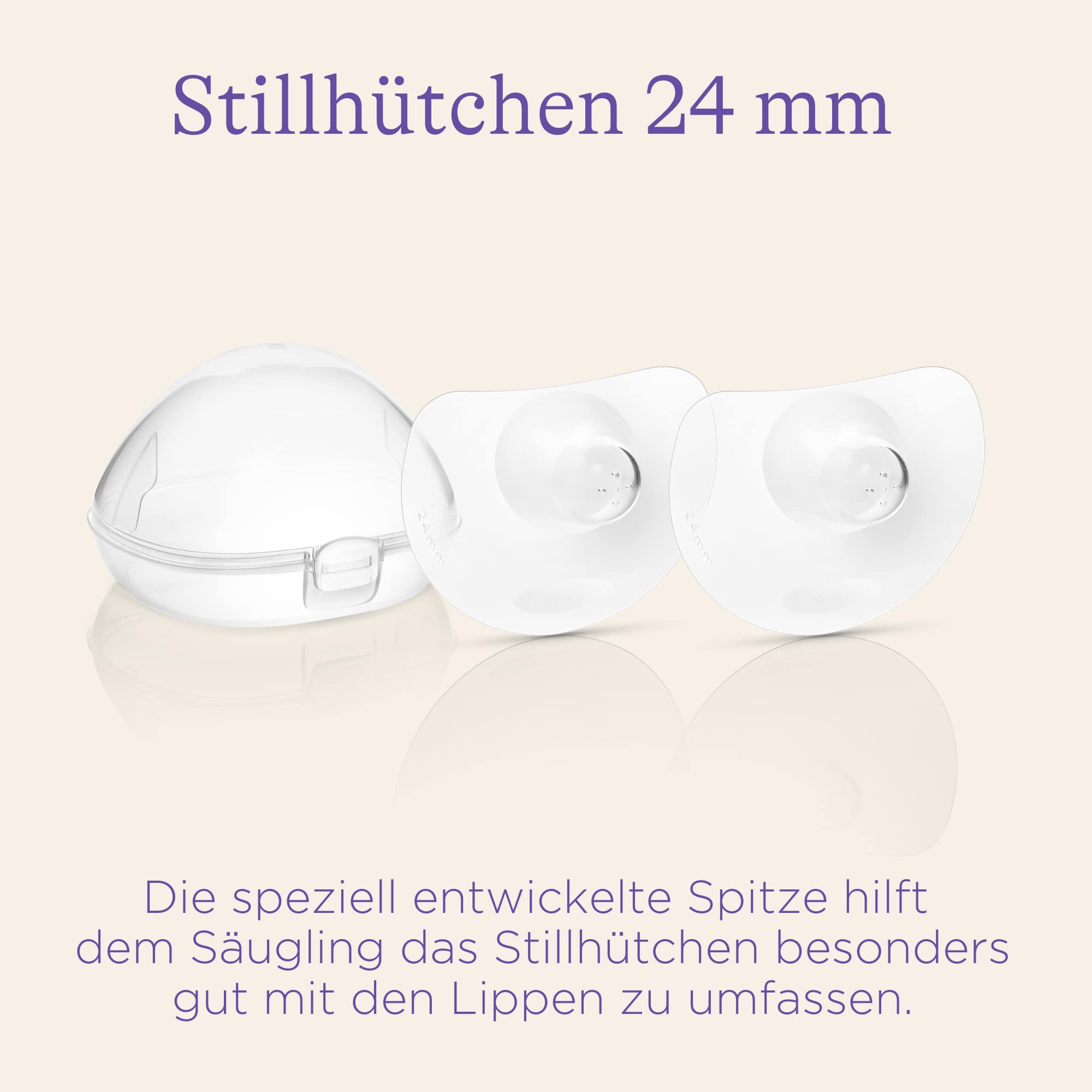 Stillhütchen, Lansinoh, Transparent – Produktansicht
