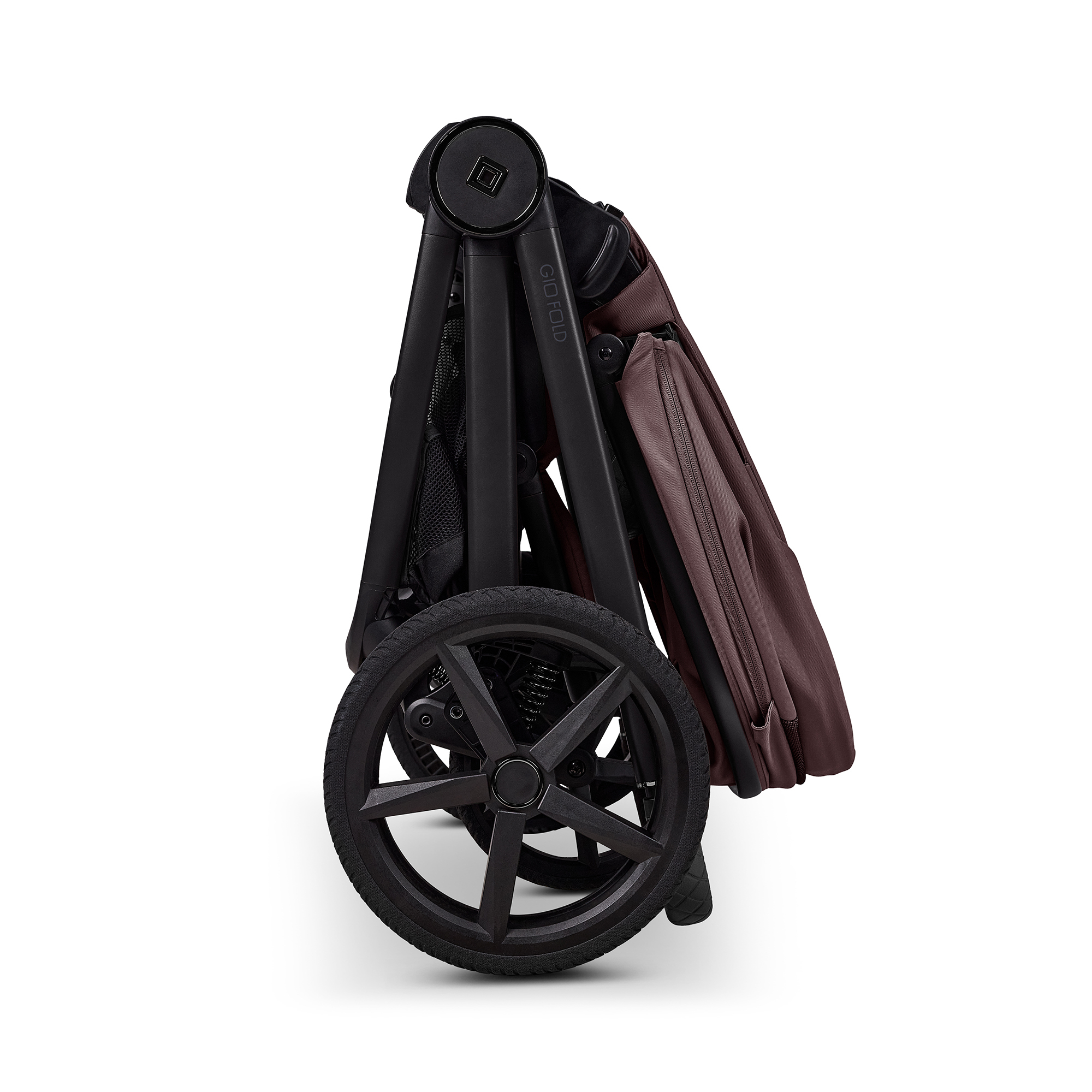 Kombi-Kinderwagen, MOON, Braun – Produktansicht