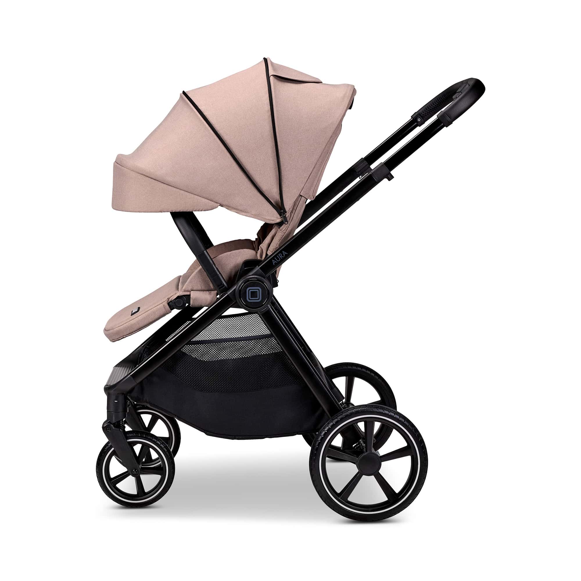 Kombi-Kinderwagen, MOON, Beige – Produktansicht