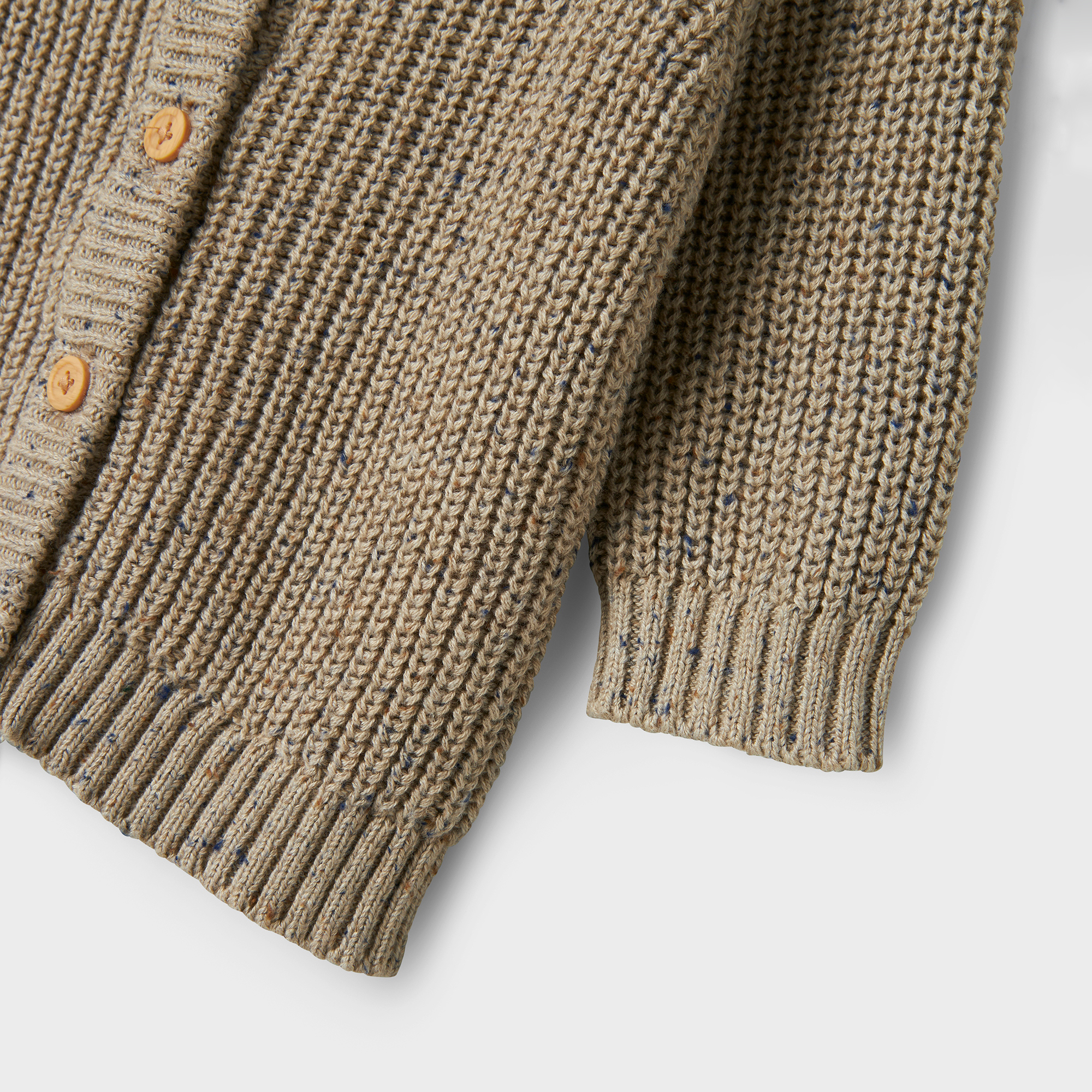 Sweat-, Fleece- & Strickjacken, name it, Beige – Produktansicht