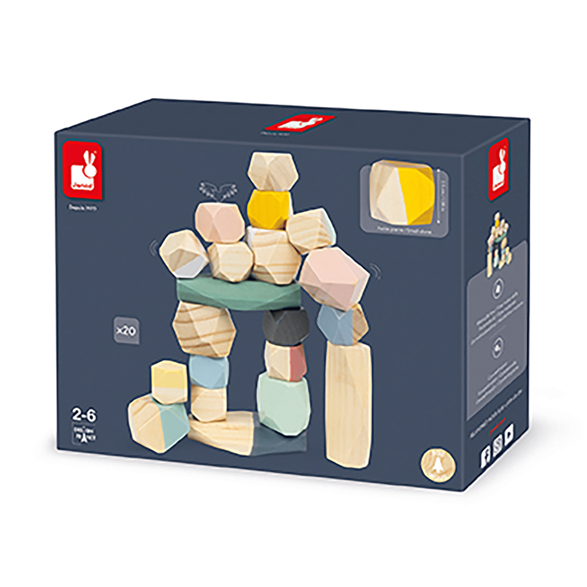 Holzspielzeug, Janod, Mehrfarbig – Produktansicht