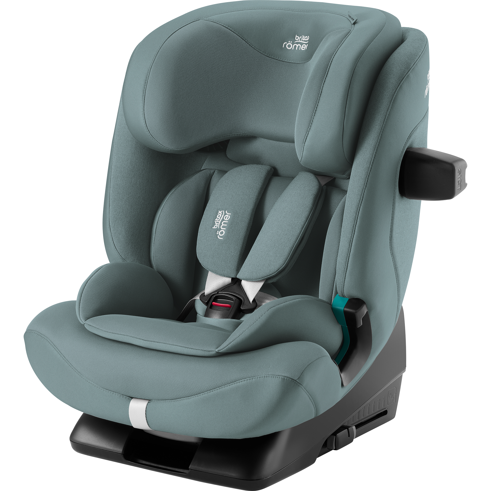 Kindersitze 9-36 kg, Gruppe 1/2/3, Britax Diamond, Grün – Besonderheit: in Sitzgruppe 1 ist bei Nutzung des 5-Punkt-Gurtsystems die Verwendung von ISOFIX und Top-Tether zwingend erforderlich