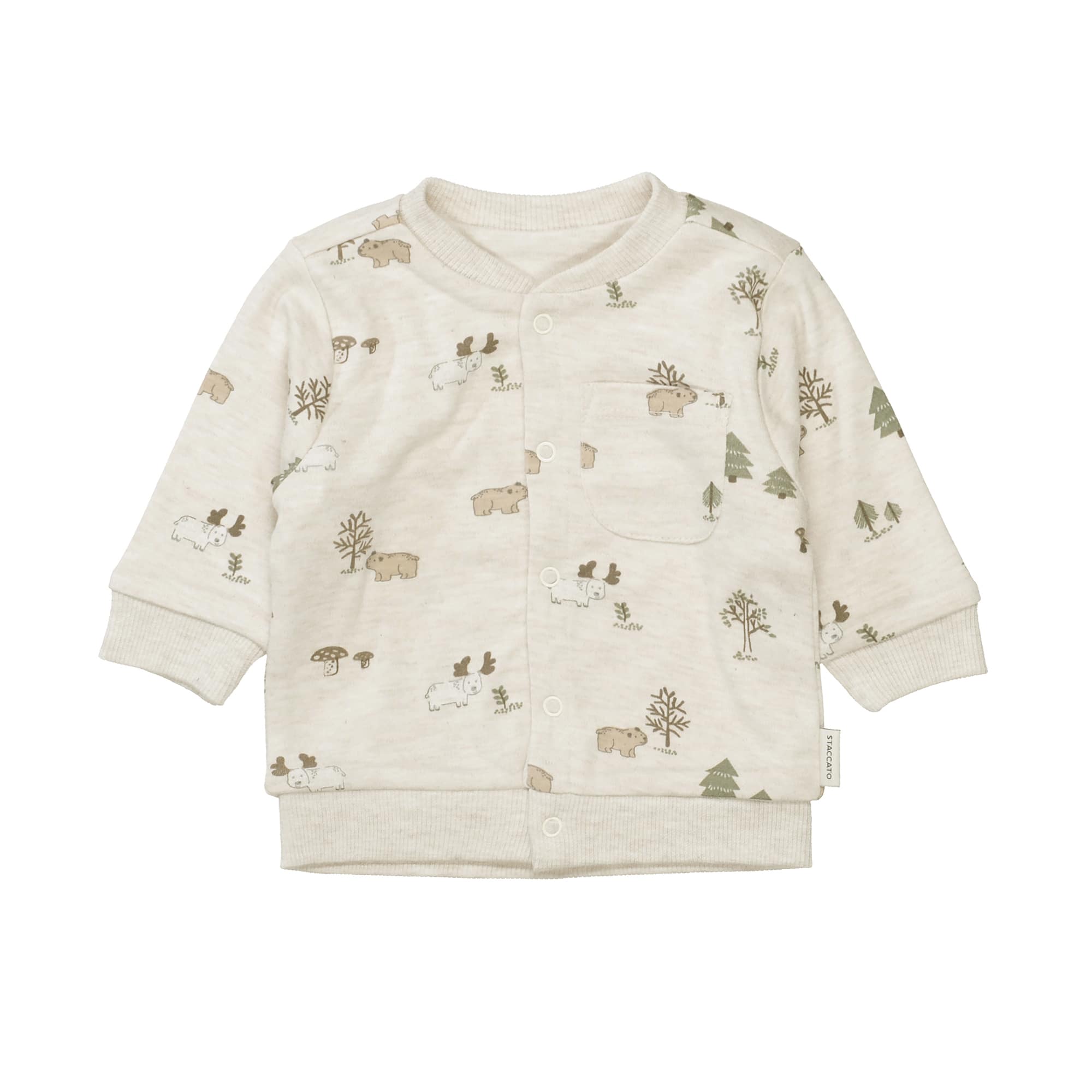 Wendejacken, STACCATO, Beige – Besonderheit: 100% Baumwolle