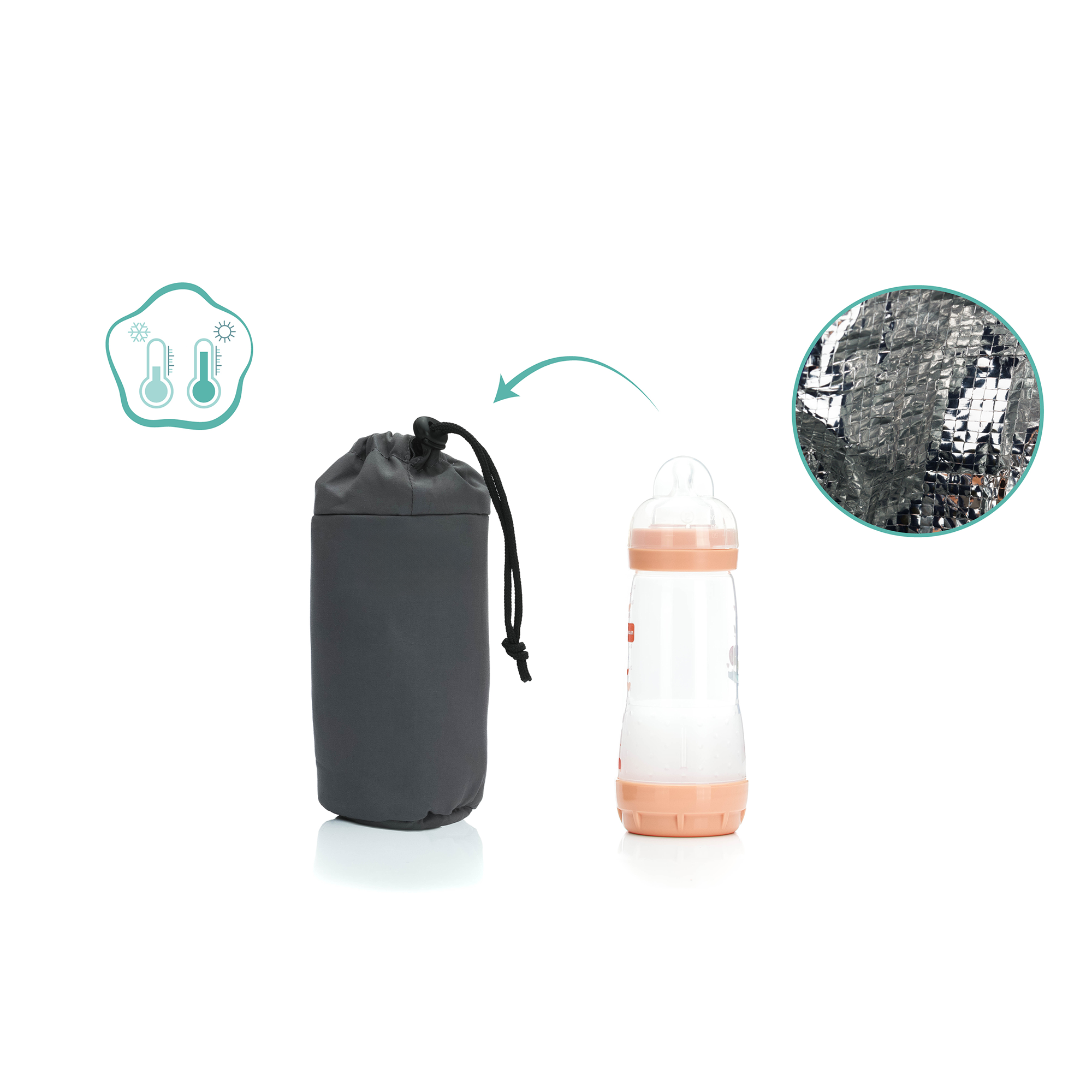 SALE % Pflege, LITTLE ONE, Grün – Produktansicht