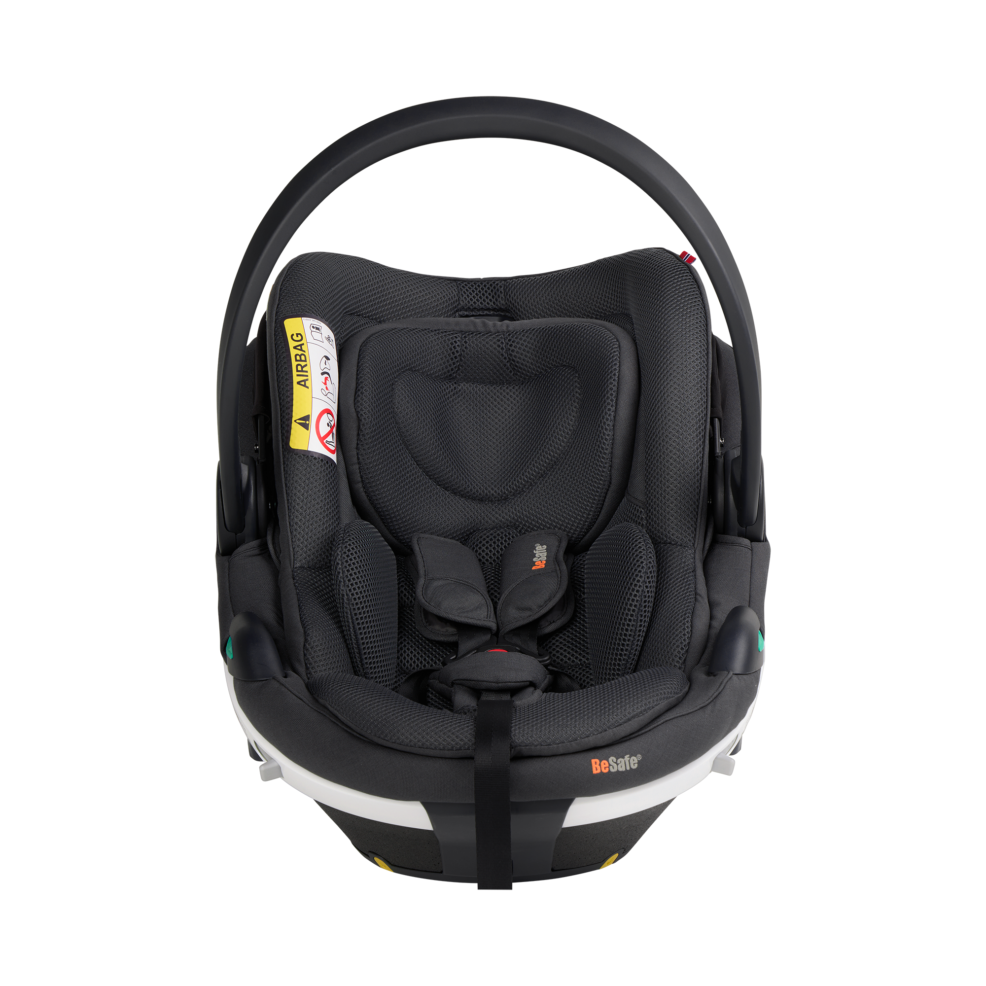 Babyschalen 0-13 kg, Gruppe 0+, BeSafe, Grau – Produktansicht