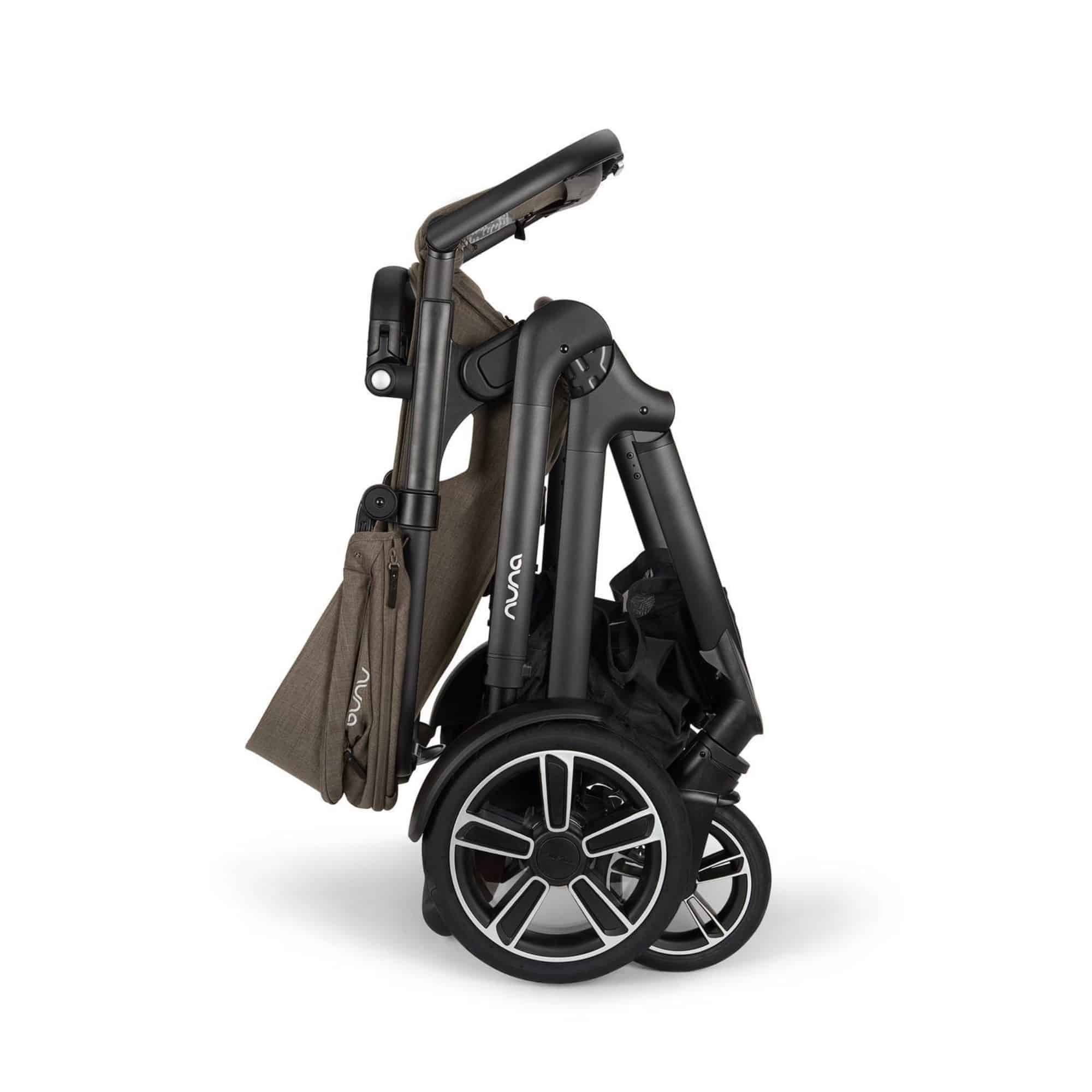 Kombi-Kinderwagen, nuna, Grün – Produktansicht