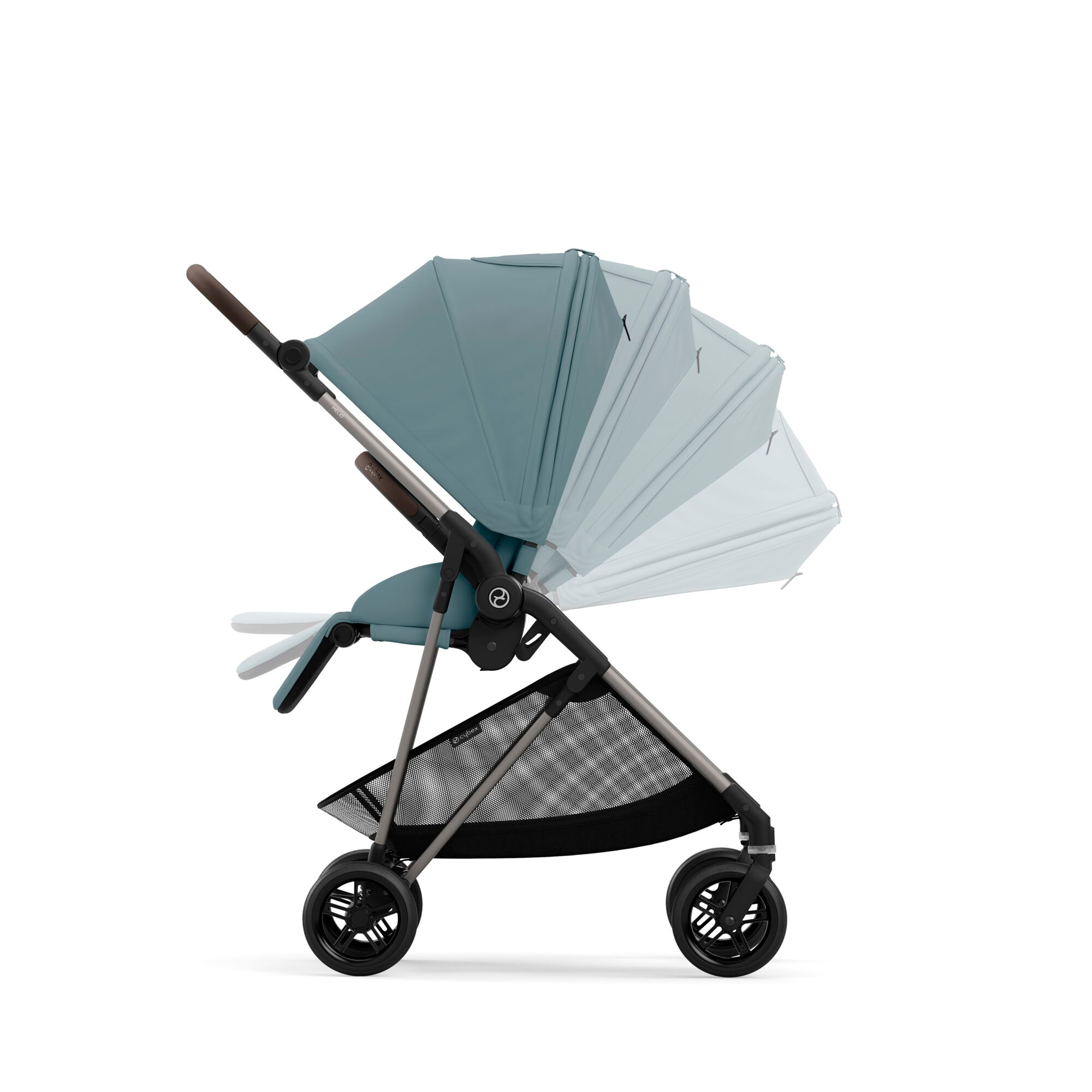 Kombi-Kinderwagen, cybex, Blau – Produktansicht
