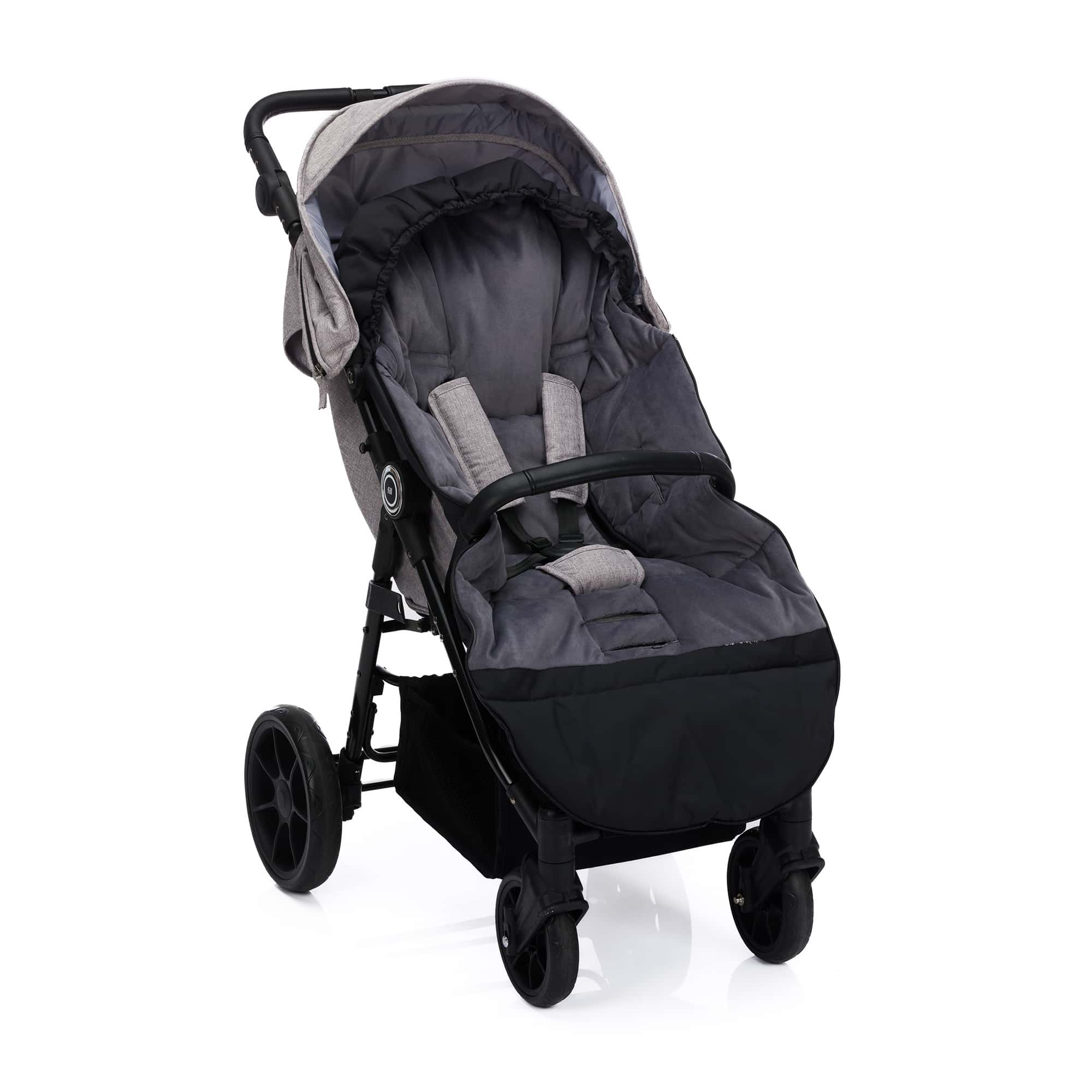 Fußsäcke, LITTLE ONE, Schwarz – Produktansicht