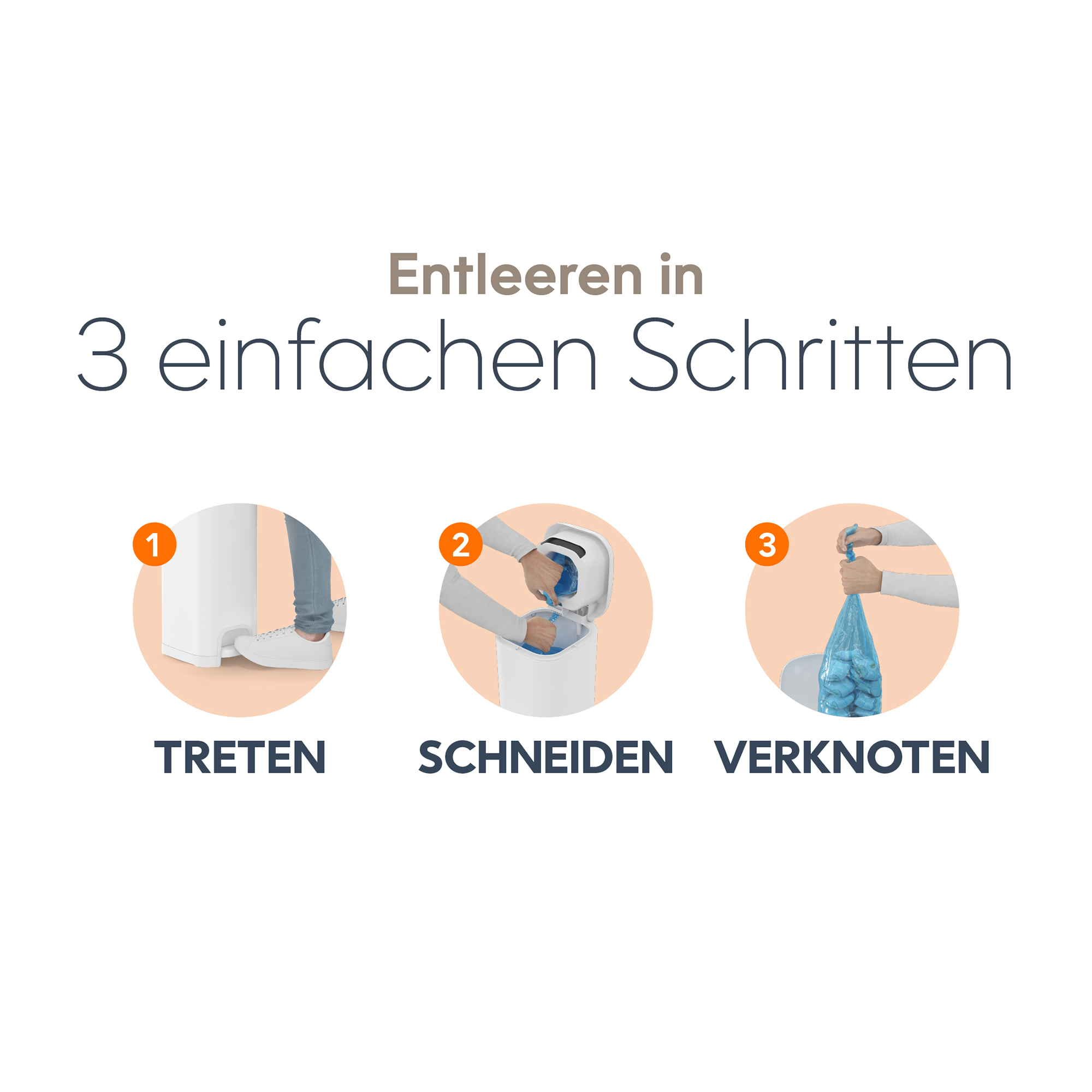 Windeleimer, Angelcare, Grün – Produktansicht