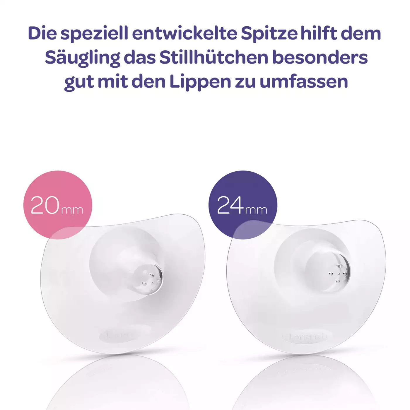 Stillhütchen, Lansinoh, Transparent – Produktansicht