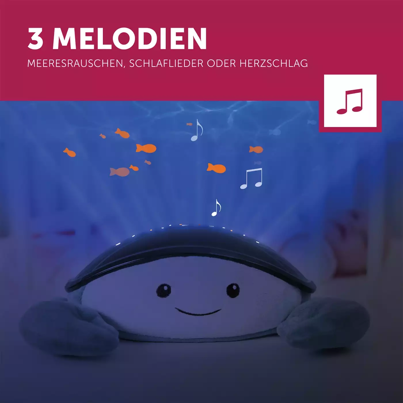 Nachtlichter, ZAZU, Blau – Produktansicht