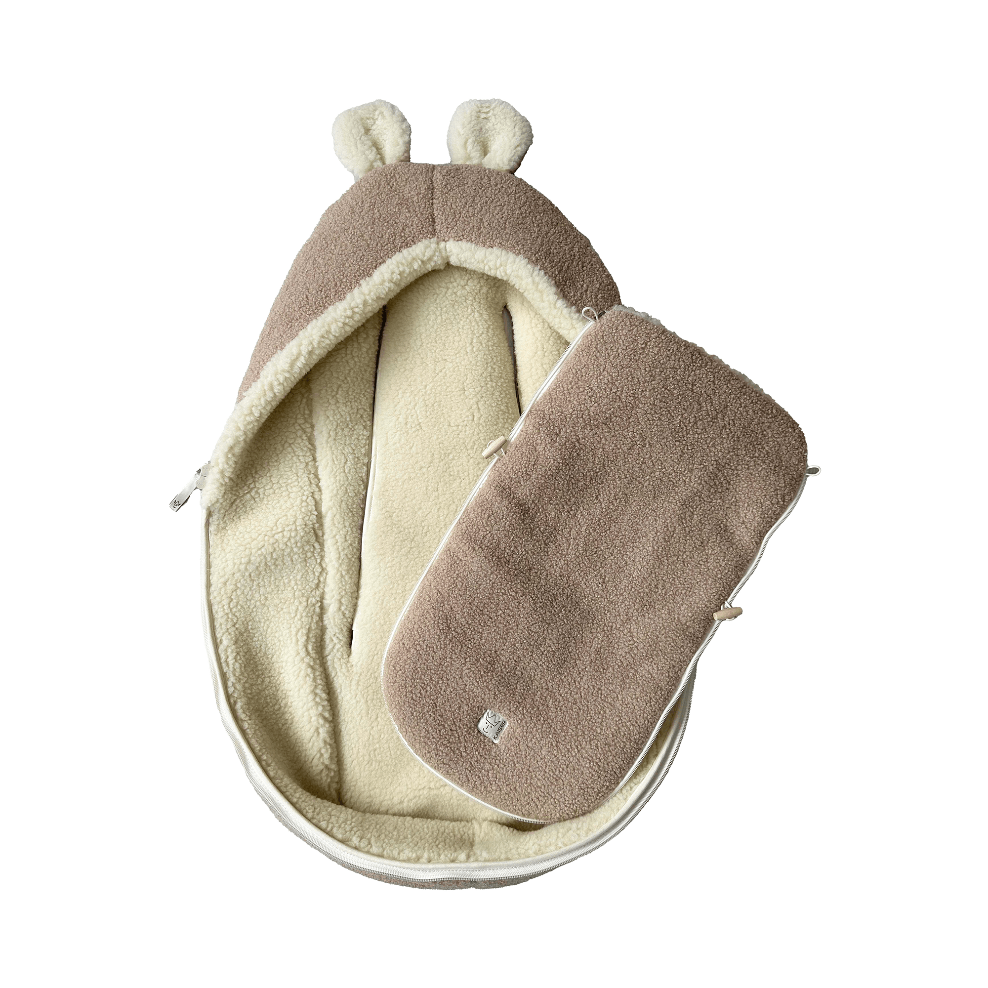 Fußsäcke, KAISER, Beige – Produktansicht
