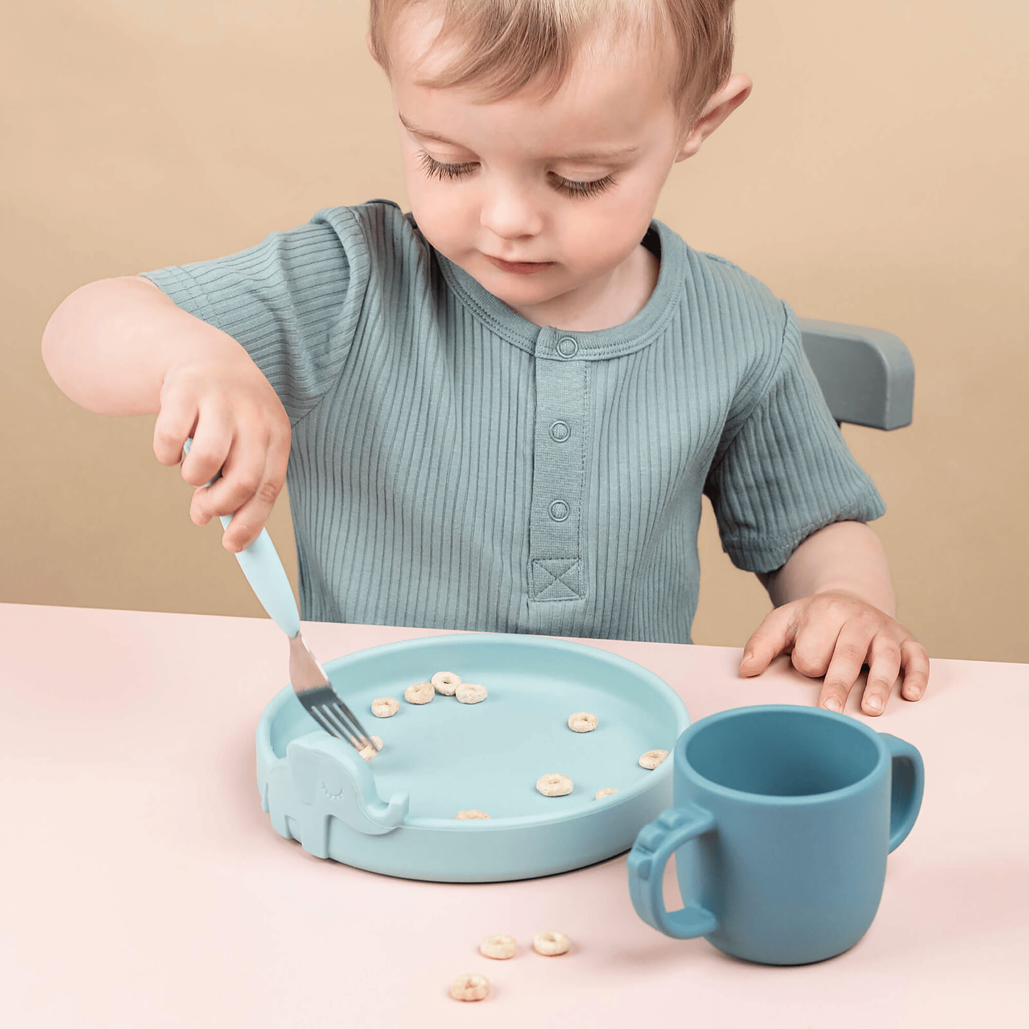 Produkte, done by deer, Blau – Besonderheit: 3-teiliges Set