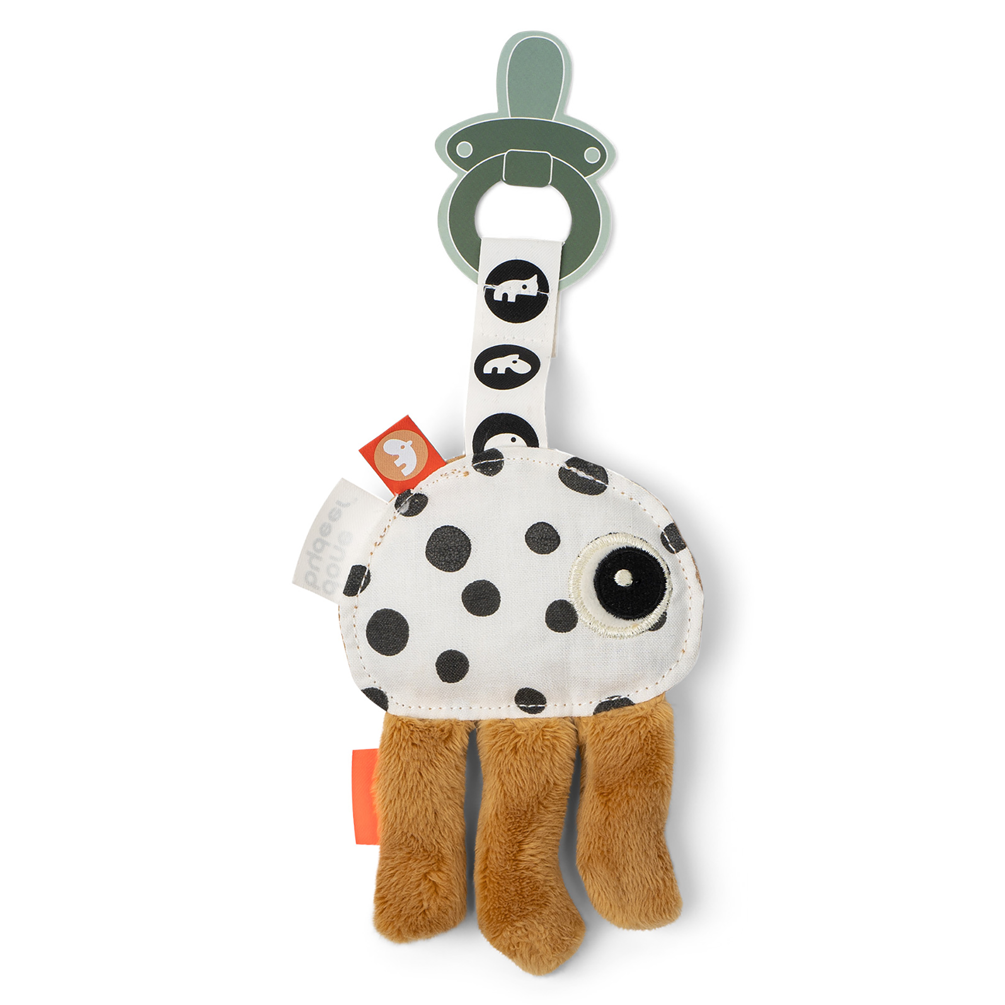 Schnullerketten, done by deer, Gelb – Produktansicht