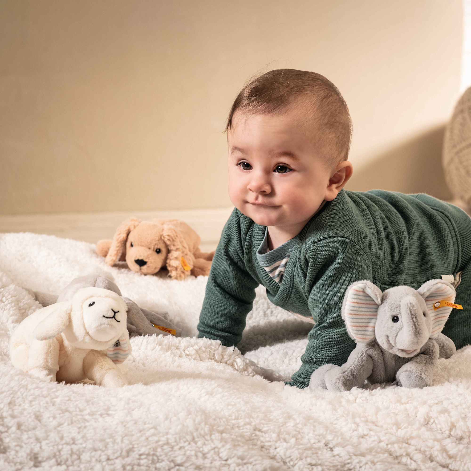 Kuscheltiere, Steiff, Grau – Produktansicht