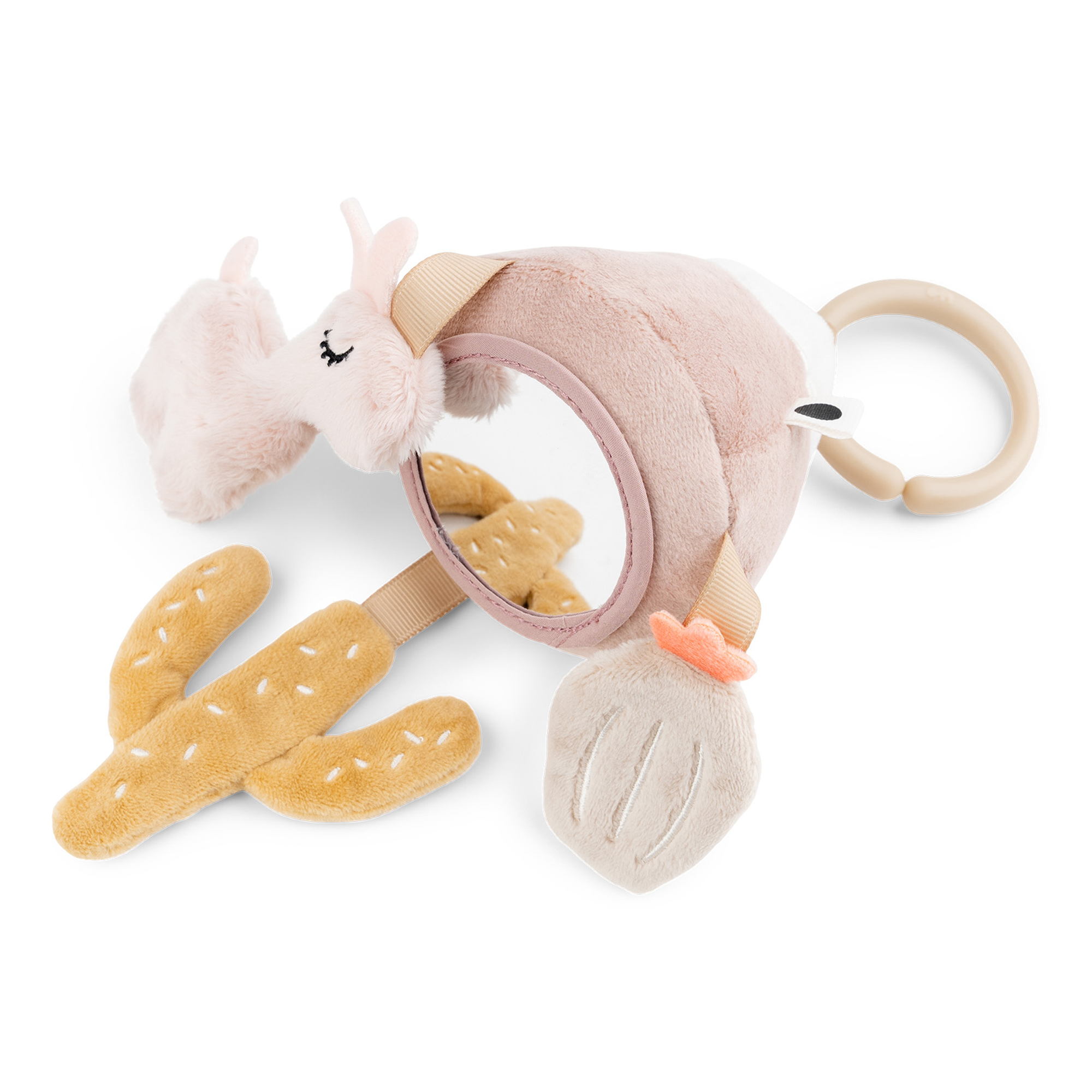 Rasseln & Greiflinge, done by deer, Pink – Produktansicht