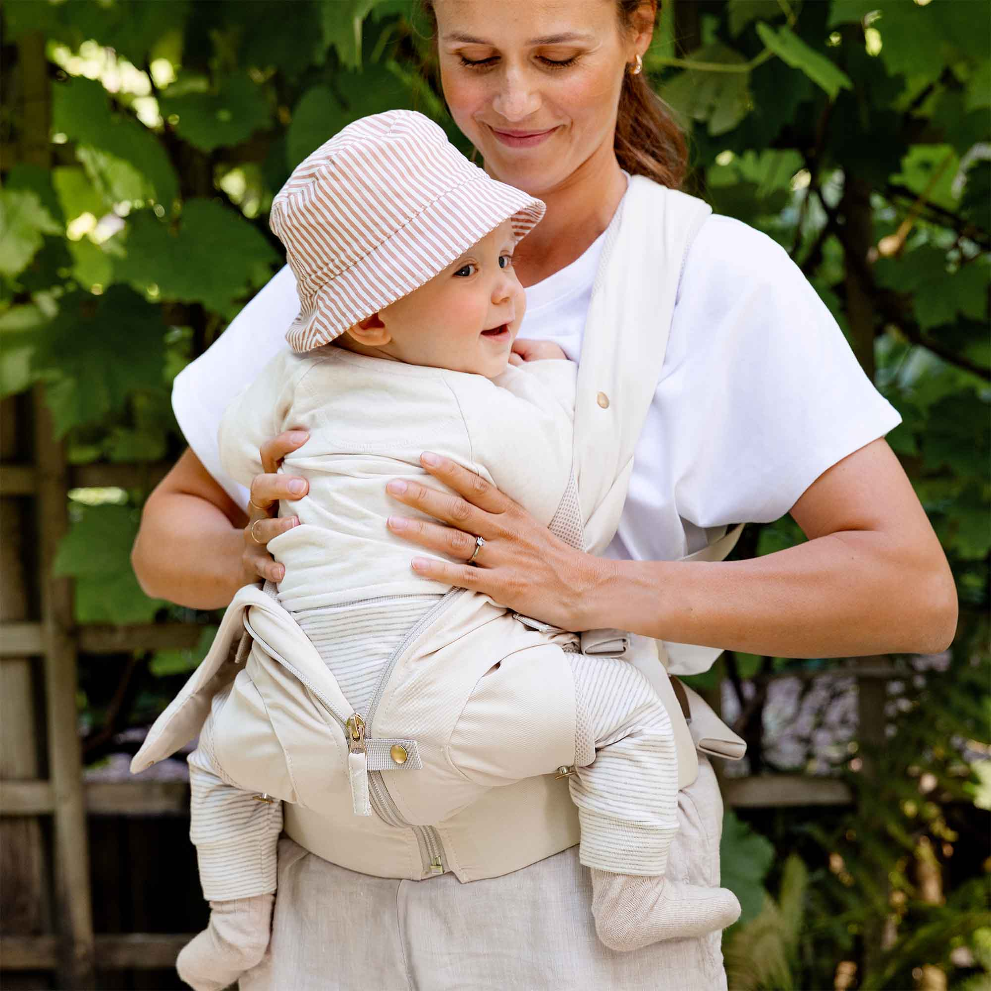 Babytragen, VOKSI, Beige – Produktansicht
