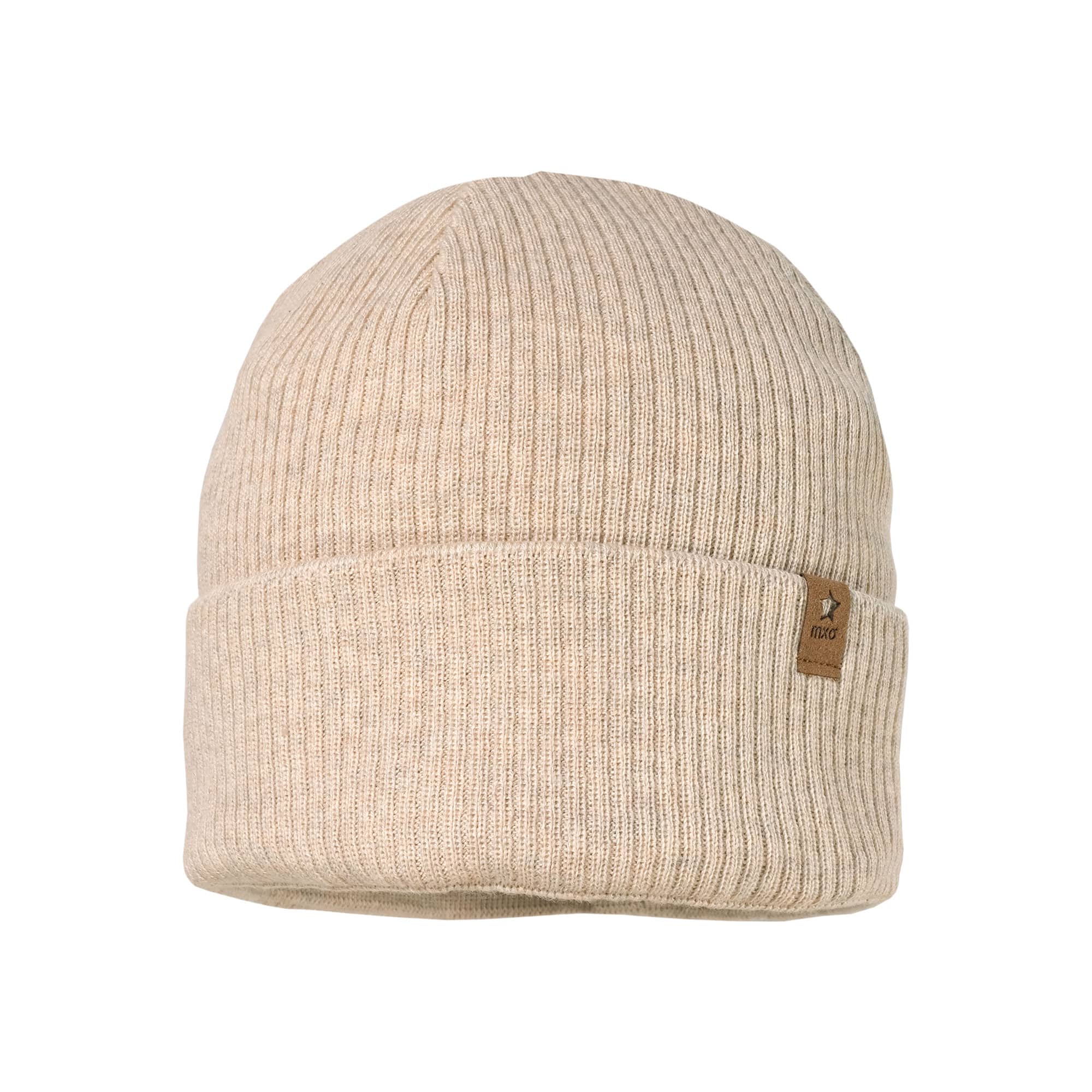 Beanie Mützen, MaxiMo, Beige – Produktansicht