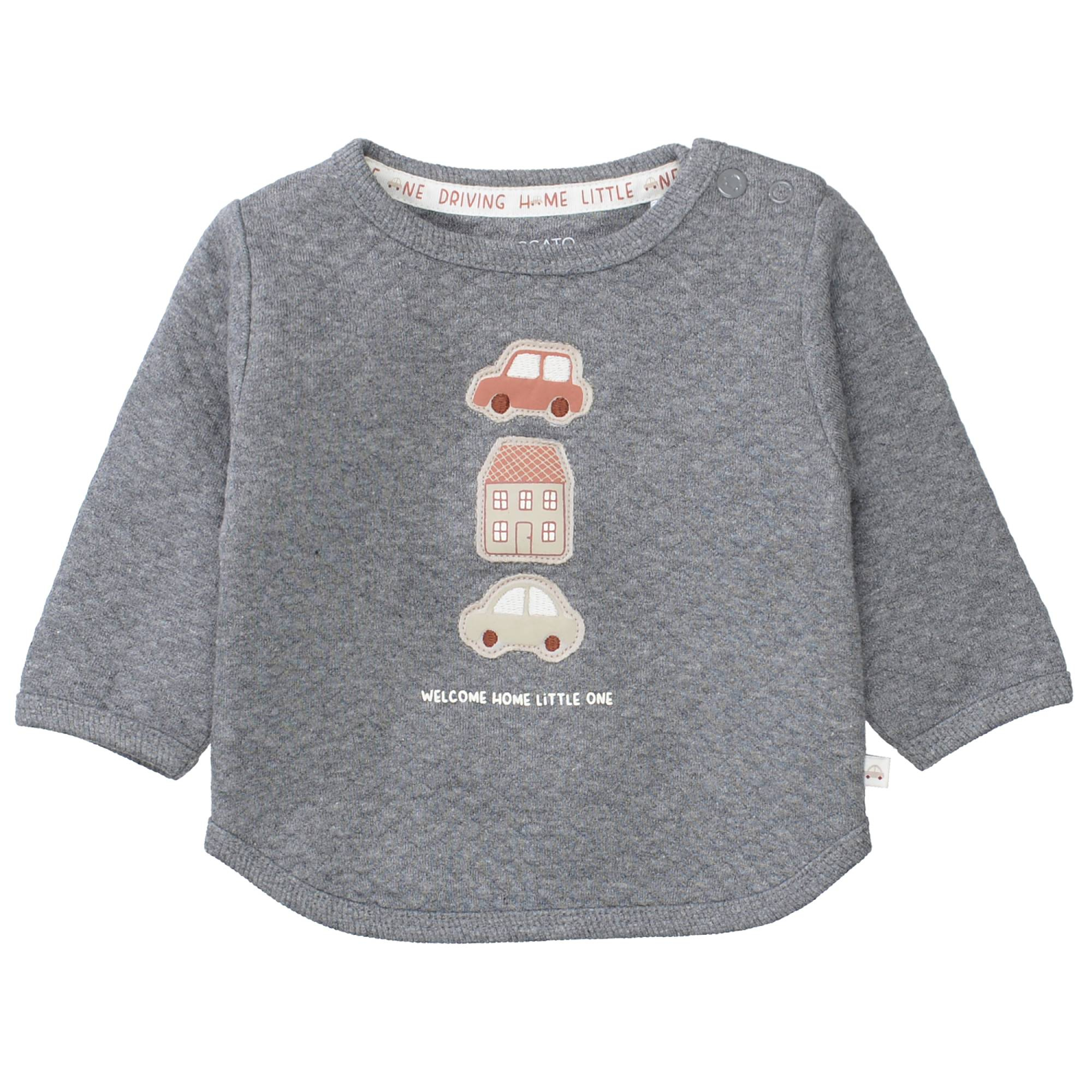 Langarmshirts, STACCATO, Grau – Produktansicht