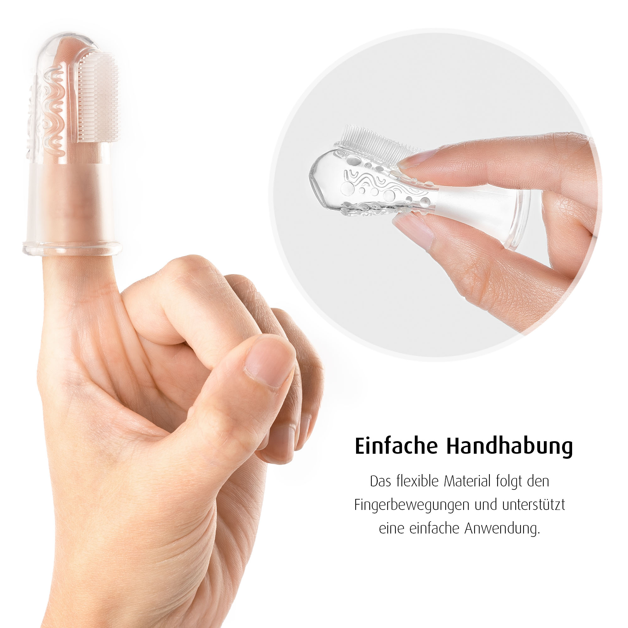 Zahnbürsten, reer, Transparent – Produktansicht
