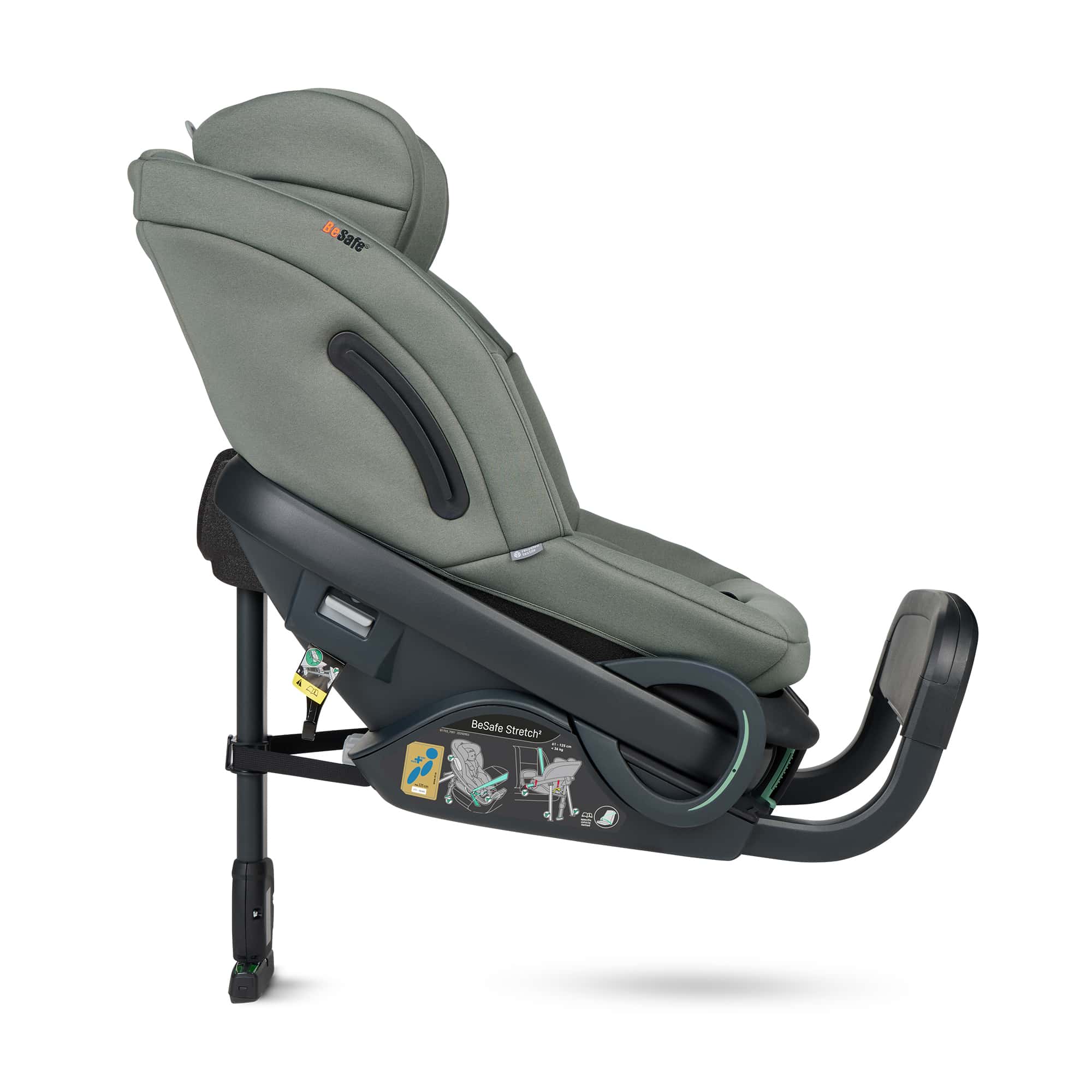 Kindersitze 9-36 kg, Gruppe 1/2/3, BeSafe, Grün – Produktansicht